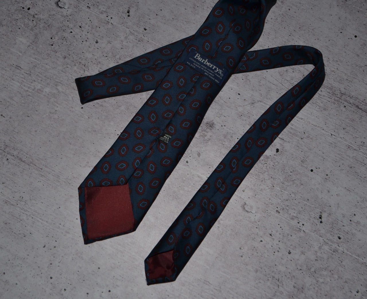 Burberry × Vintage Tie Burberrys Multicolour Silk Size ONE SIZE - 3 Thumbnail