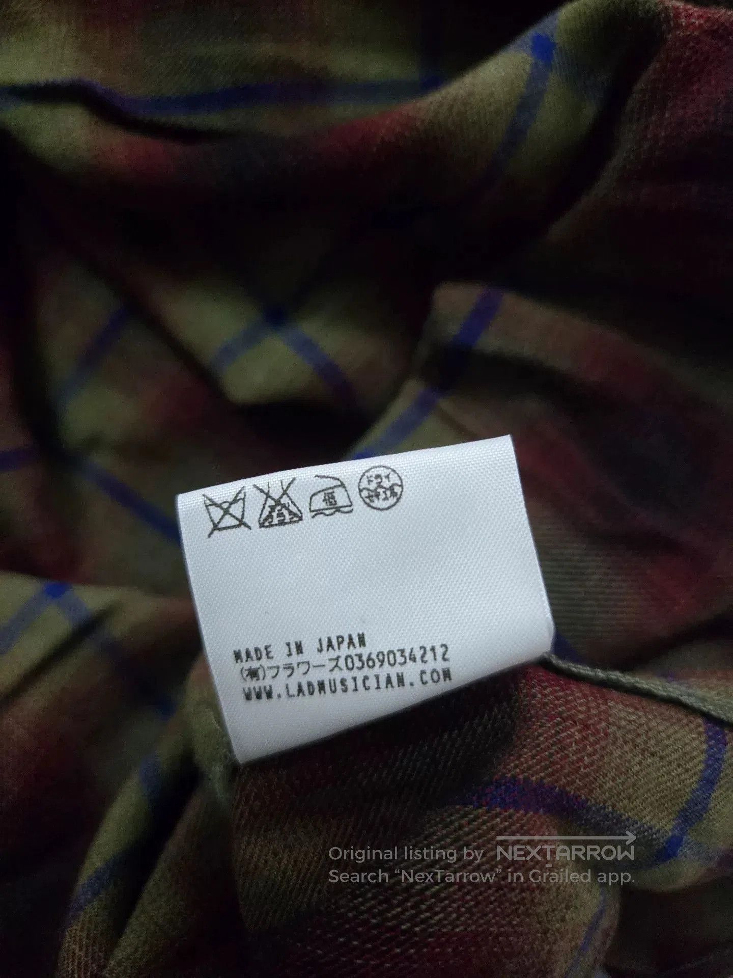 Lad Musician Lad Musician Gradient Check Pullover Shirt. Size US S / EU 44-46 / 1 - 4 Thumbnail