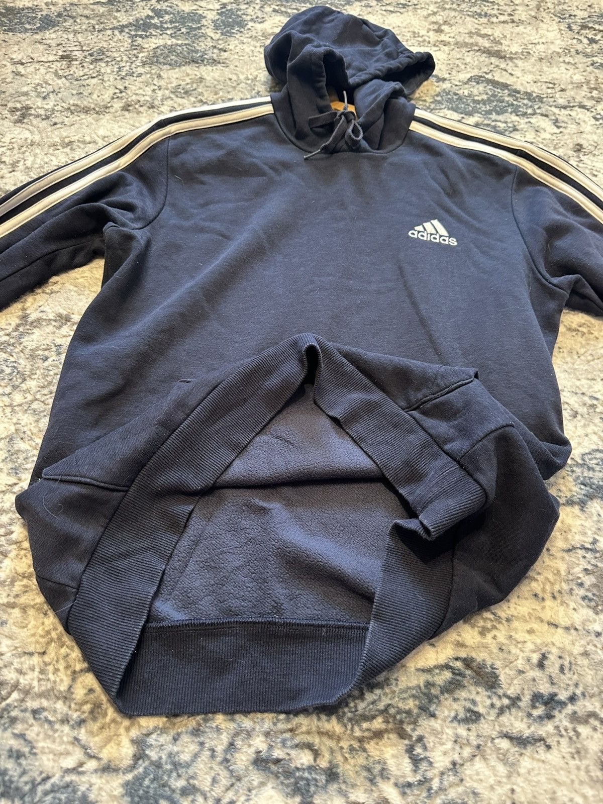 Adidas HOODIE ADIDAS Y2K VINTAGE STREETWEAR SMALL LOGO,SIZE M-L Size US M / EU 48-50 / 2 - 13 Thumbnail