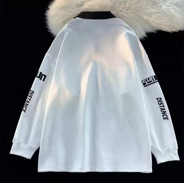 Vintage Black & White Motorsport Streetwear Size US M / EU 48-50 / 2 - 3 Thumbnail