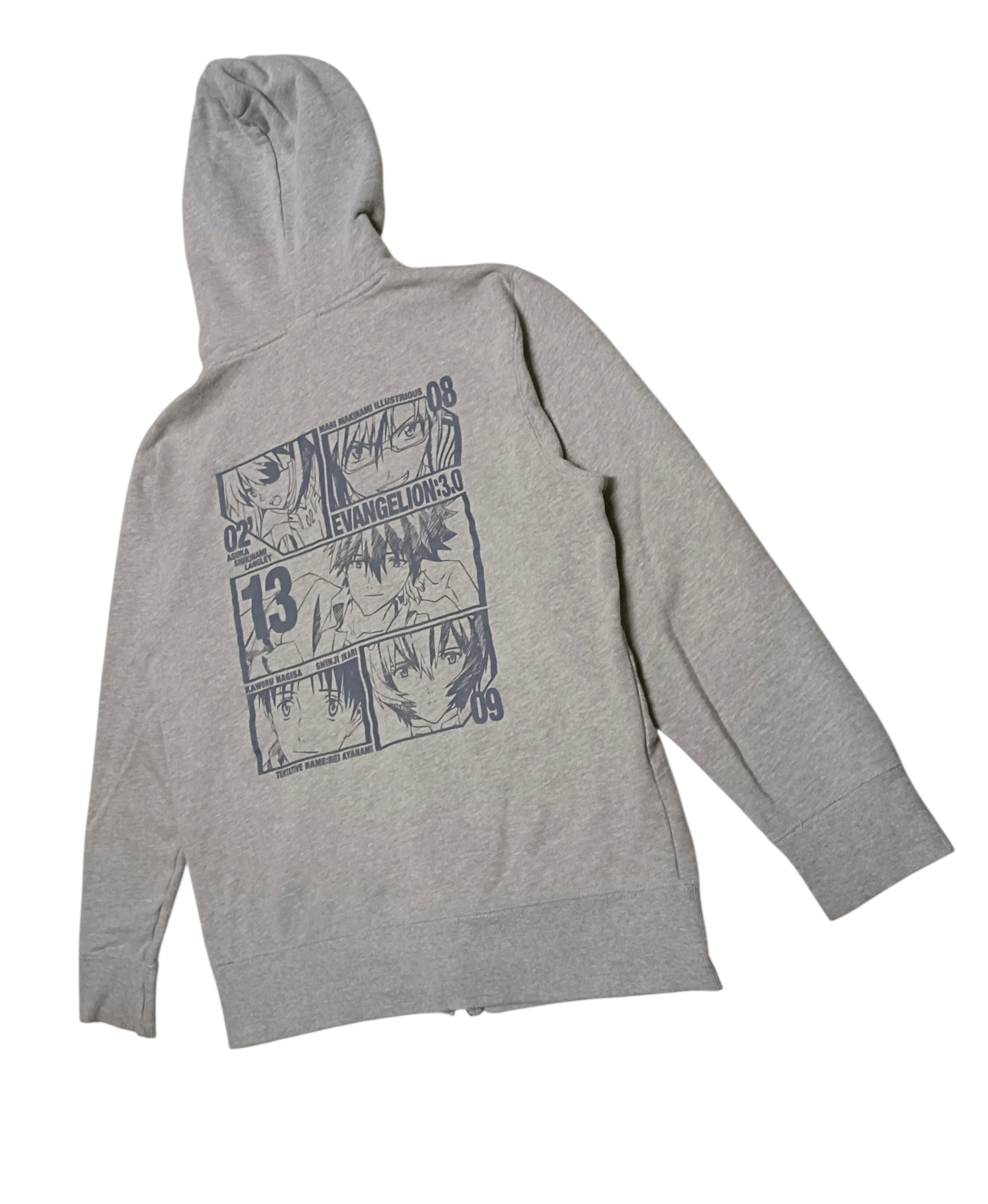 Anime Vintage Evangelion 3.0 Anime Cartoon Hoodie Size US M / EU 48-50 / 2 - 3 Thumbnail