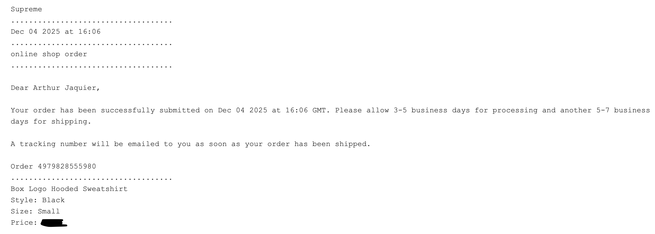 Supreme Supreme Box Logo Hooded Sweatshirt Black FW25 Size US S / EU 44-46 / 1 - 2 Thumbnail