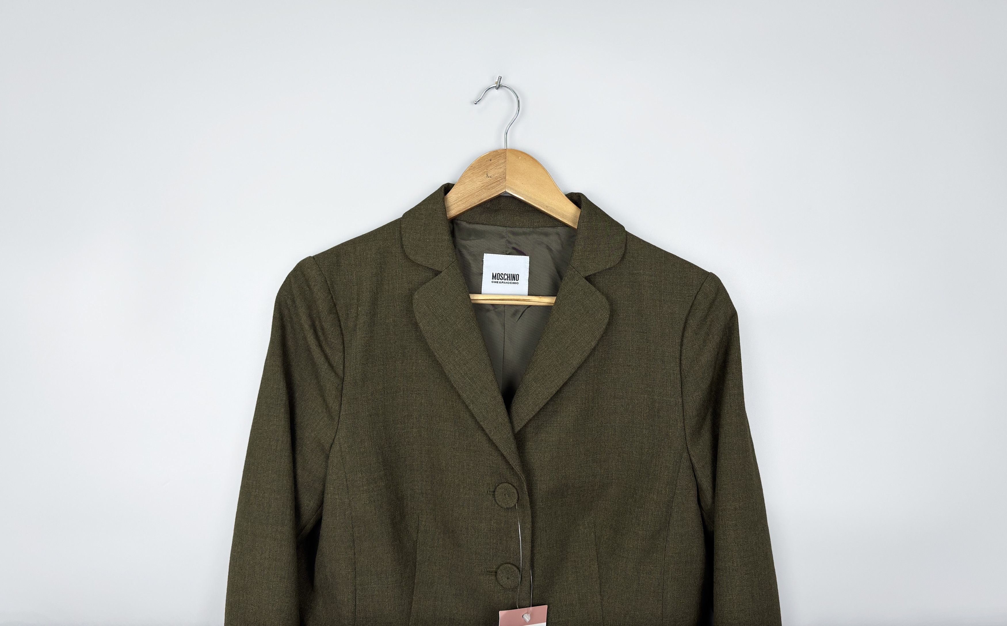 Moschino NWT RRP 1000$ Moschino Cheap and Chic Wool Suit Size XL / US 12-14 / IT 48-50 - 4 Thumbnail