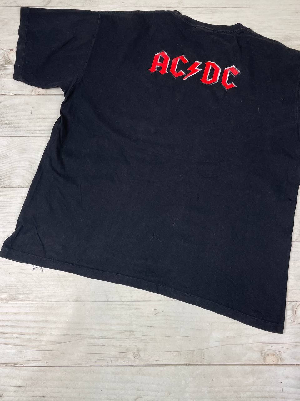 AC/DC Vintage AC/DC 90s Big Logo Rock Band T Shirt Size US XXL / EU 58 / 5 - 12 Thumbnail