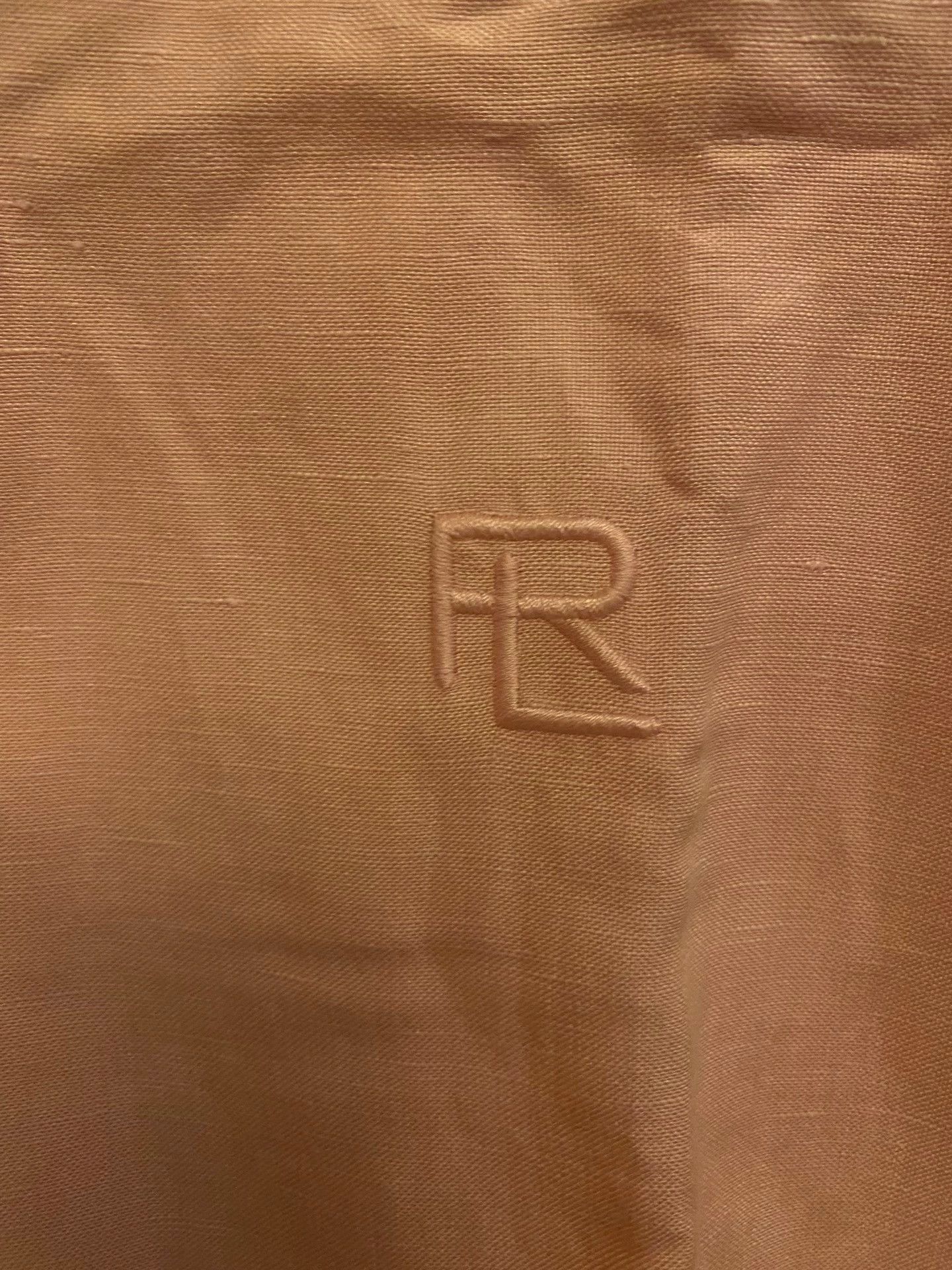 Polo Ralph Lauren Purple Label RRL Chinese Silk Linen Italian Shirt Size US L / EU 52-54 / 3 - 4 Thumbnail