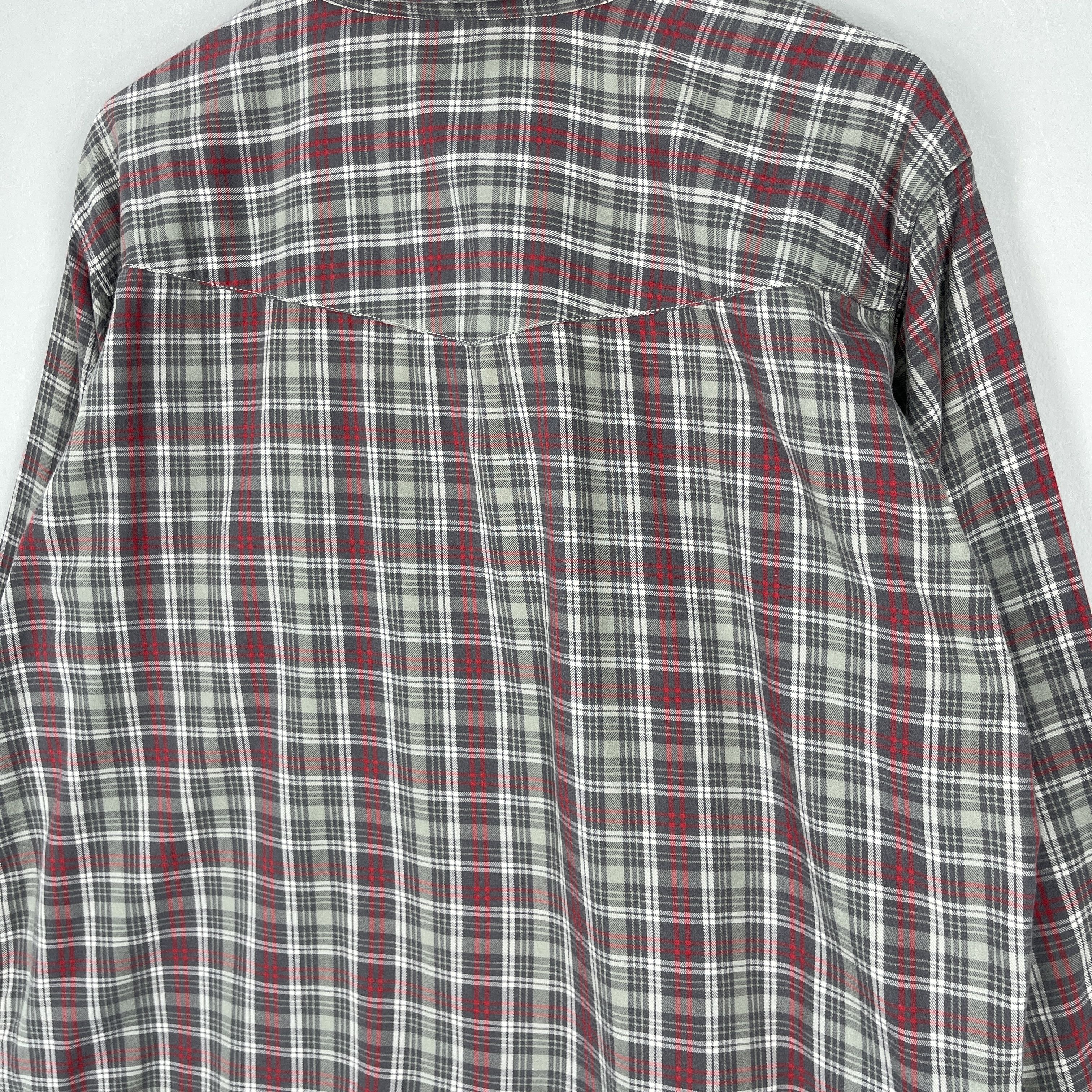 Columbia COLUMBIA Omni-Wick Checkered Gray/Red Flannel Size US XL / EU 56 / 4 - 10 Thumbnail