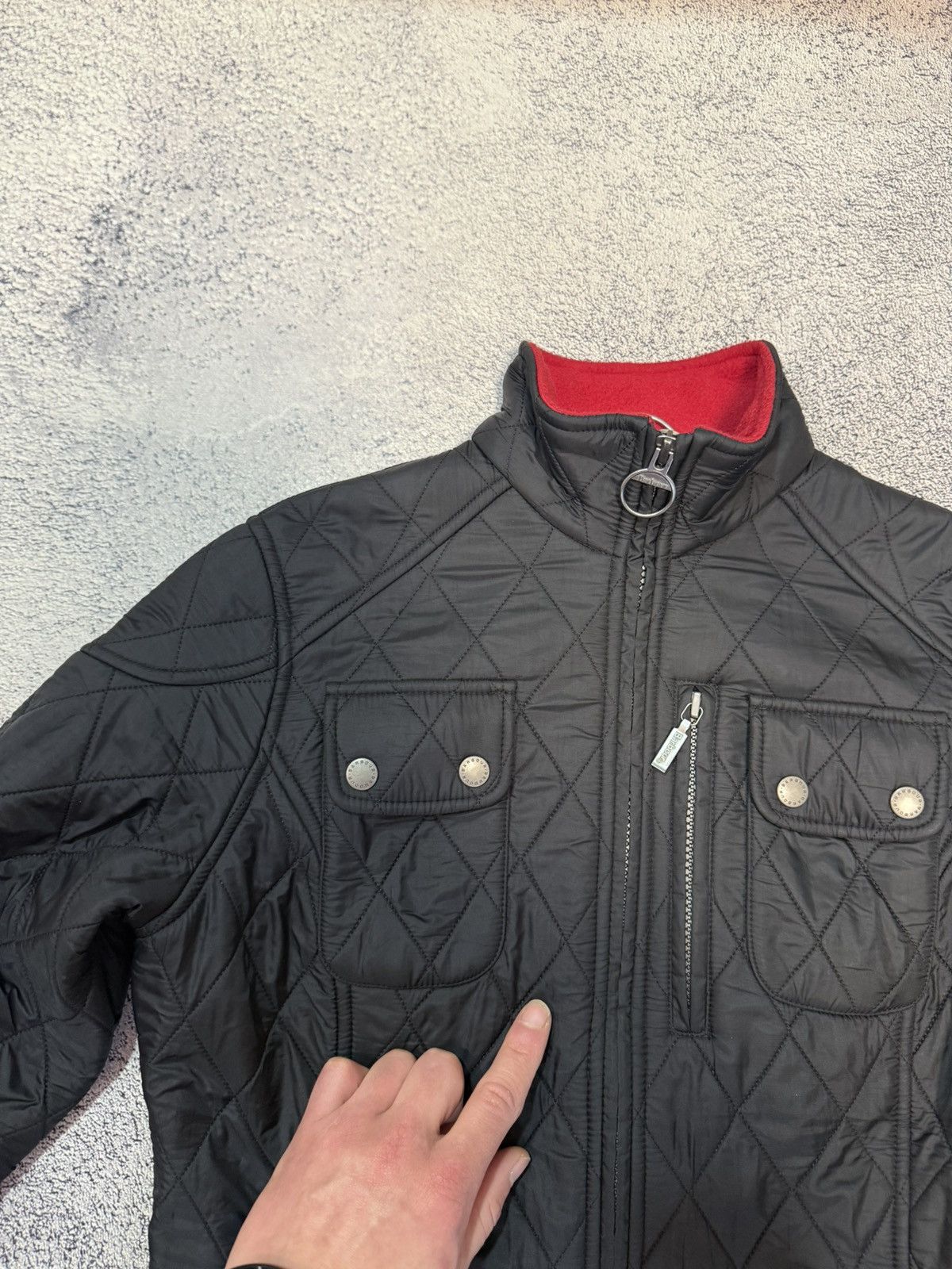 Barbour Barbour International Trials Quilt Jacket LQU0342BK91 UK8US4 Size S / US 4 / IT 40 - 14 Thumbnail