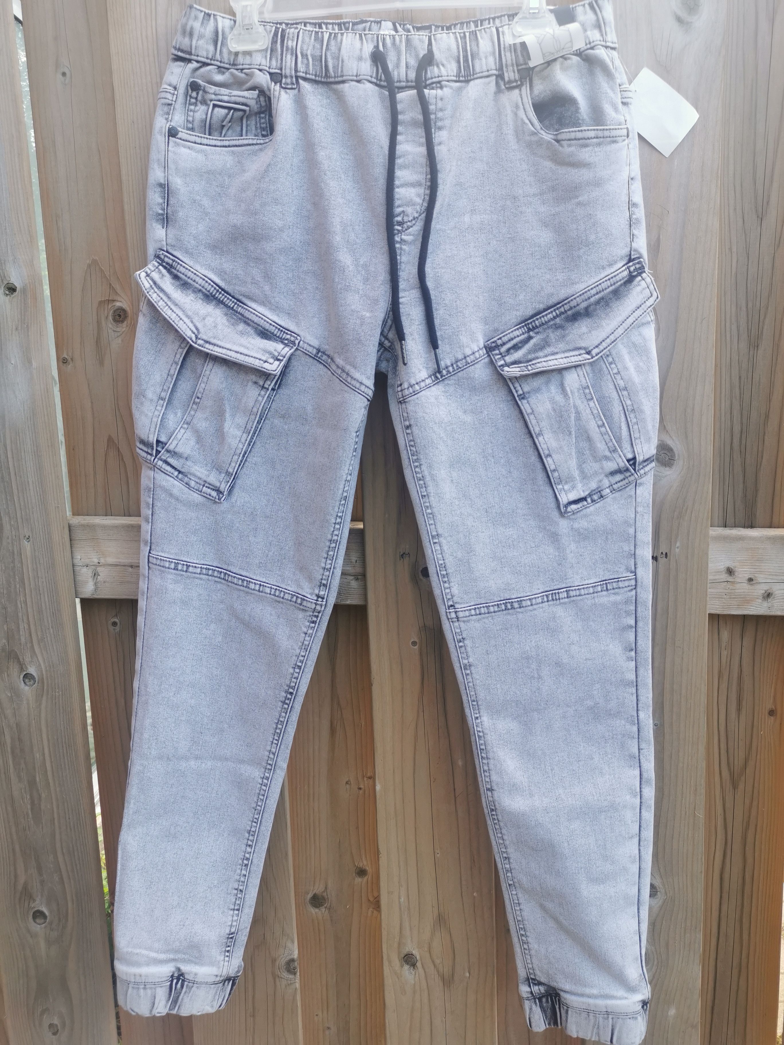 Other Acid wash grey jeans/denim/pants/trousers Size US 32 / EU 48 - 1 Thumbnail