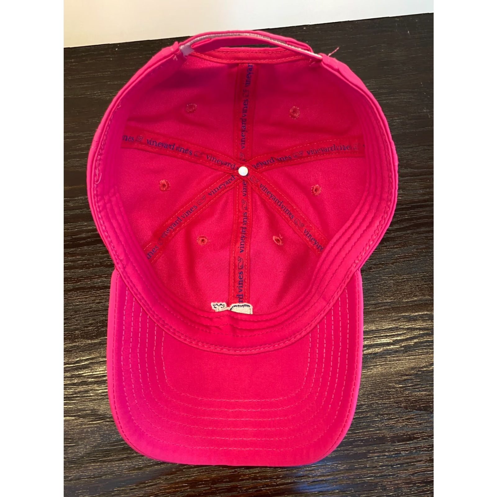 Vineyard Vines VINEYARD VINES Hat Mens One Size Pink Strapback Adjustable Whale Golf Tennis Baseball Cap Size ONE SIZE - 6 Thumbnail