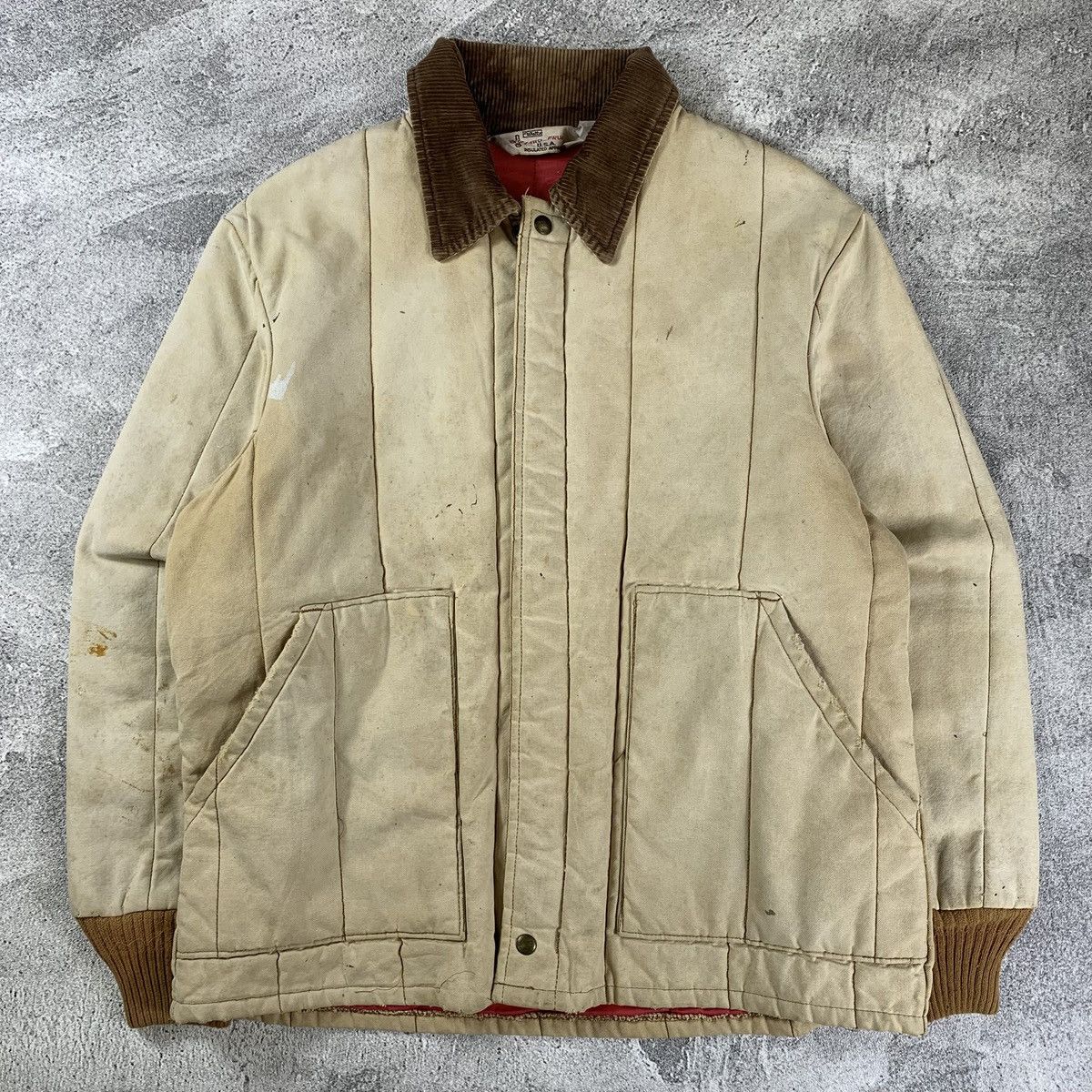 Carhartt × Vintage Vintage 1990’s canvas work jackat Blizzard Size US L / EU 52-54 / 3 - 1 Thumbnail