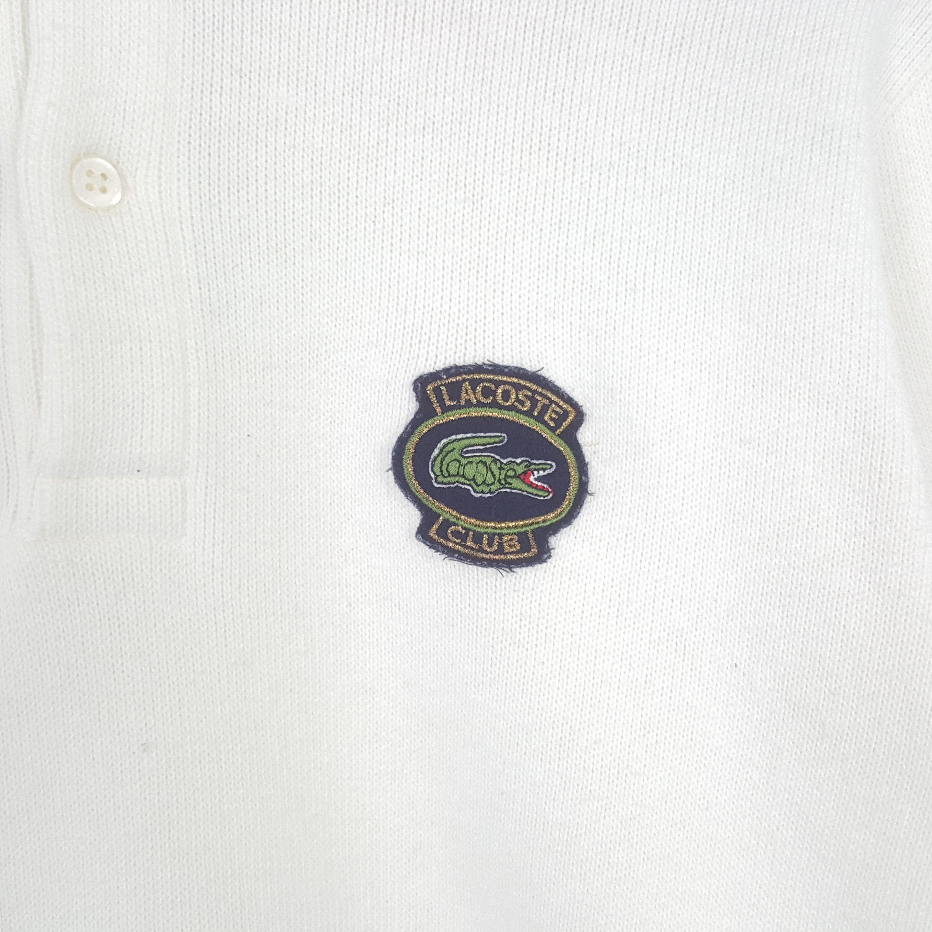 Lacoste Vintage Chemise Lacoste Tennis Collared Sweatshirt C293N22 Size US S / EU 44-46 / 1 - 2 Thumbnail