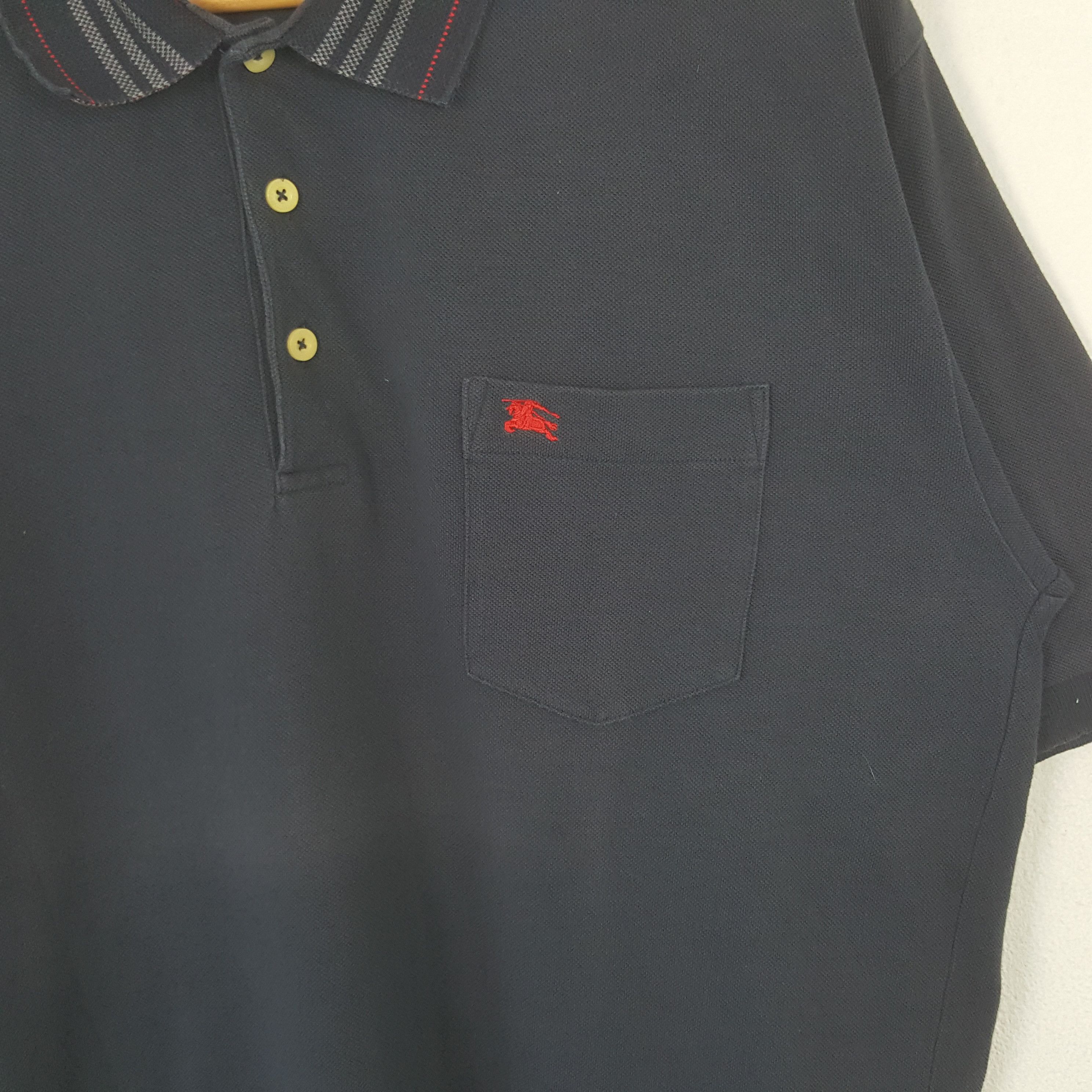 Burberry Vintage Burberrys Italian Brand Polos RR13 Size US L / EU 52-54 / 3 - 2 Thumbnail