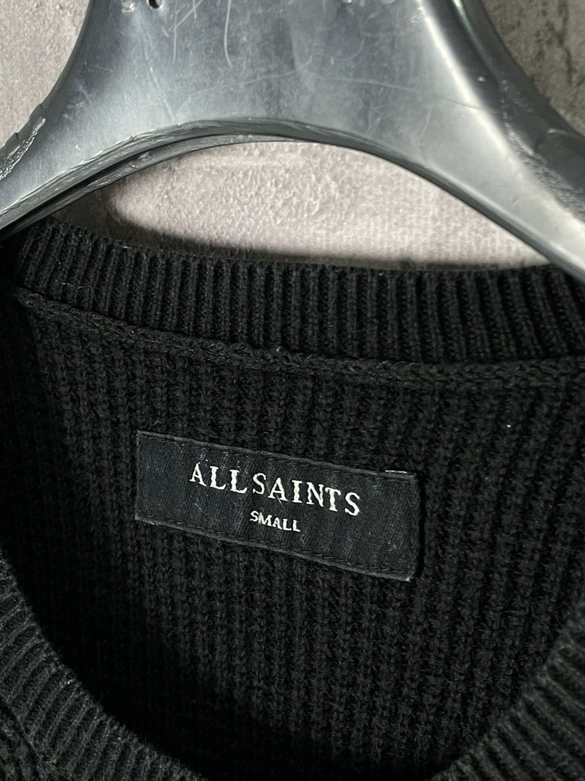 Allsaints Allsaints Mens Sweater CREW Long Sleeve Pullover Size US S / EU 44-46 / 1 - 8 Thumbnail