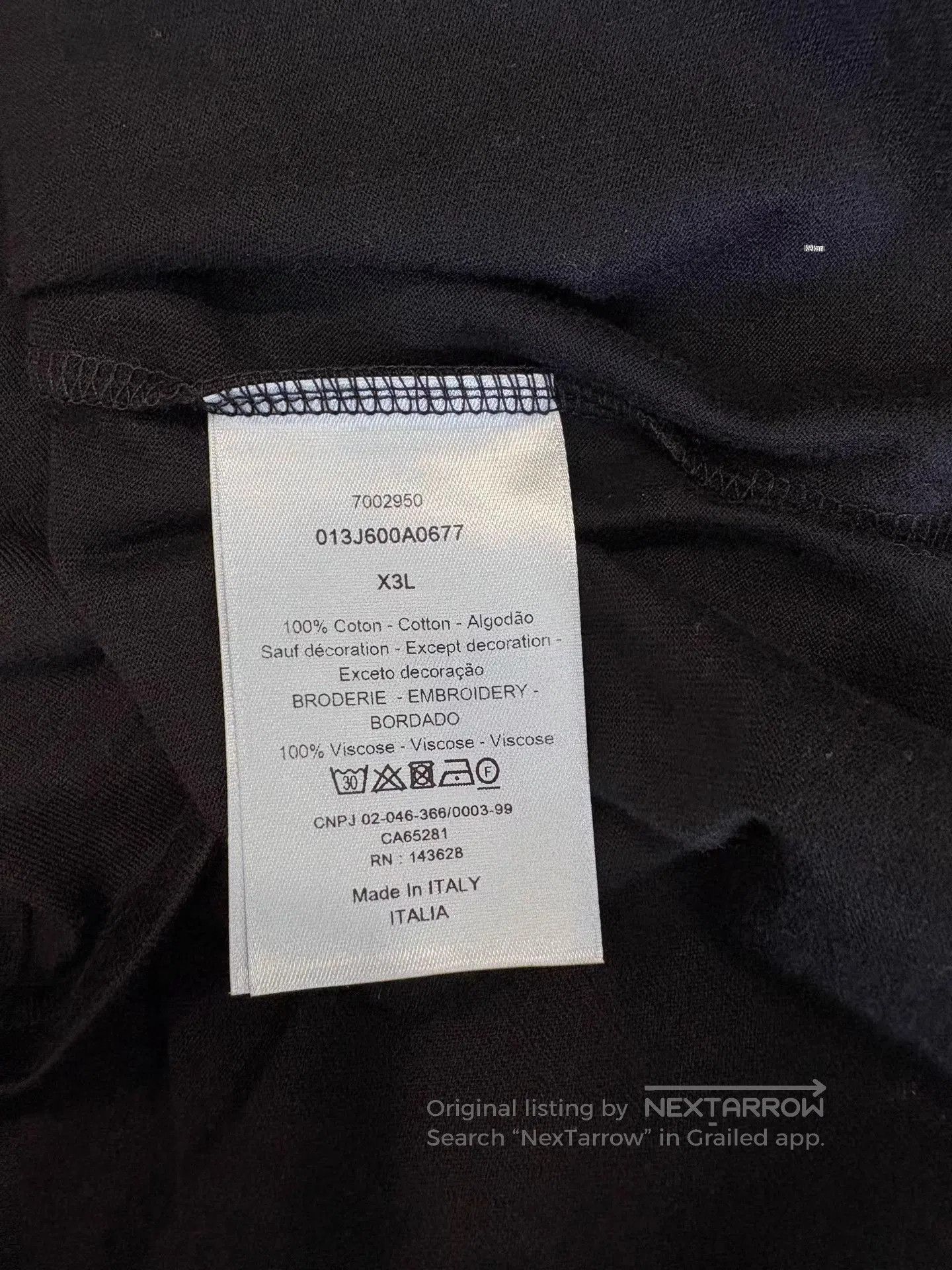 Dior Black Short. Size US XXL / EU 58 / 5 - 5 Thumbnail