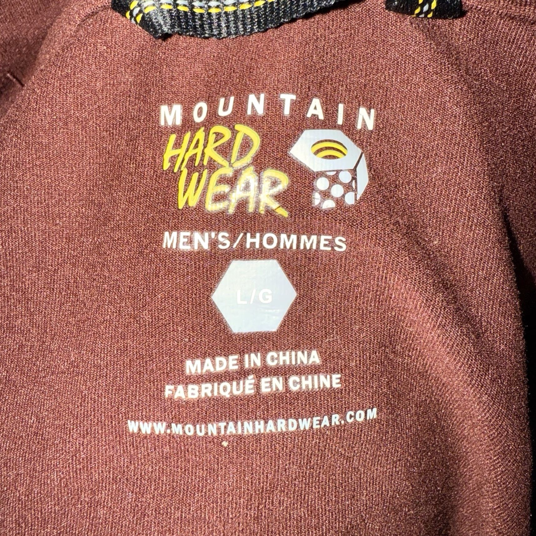 Mountain Hardwear Mountain HardWear Quarter Zip Polyester Blend Pullover Jacket Mens Size L Brown Size US L / EU 52-54 / 3 - 4 Thumbnail