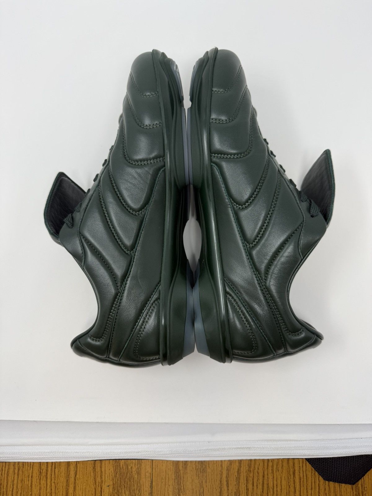 Louis Vuitton Louis Vuitton Footprint Soccer Sneaker Green Size US 10 / EU 43 - 4 Thumbnail