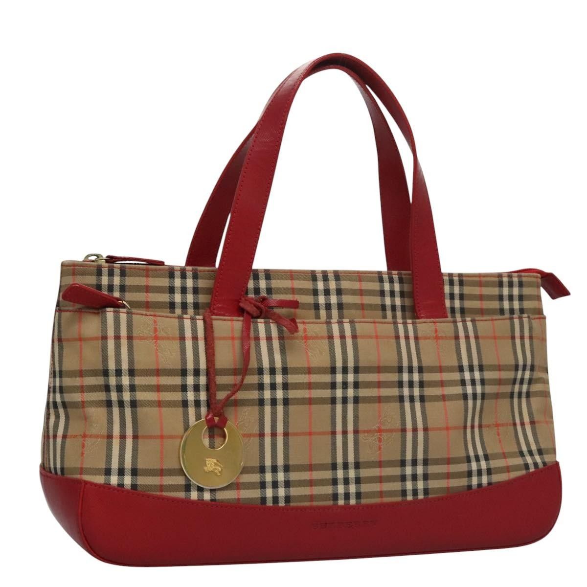 Burberry Burberry Nova Check Handbag Nova Check Canvas Size ONE SIZE - 1 Thumbnail
