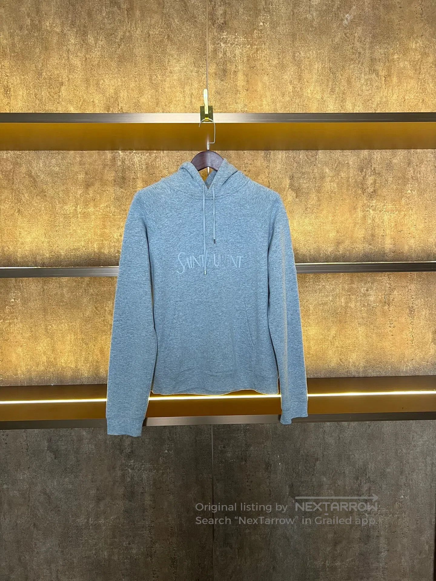 Saint Laurent Paris Saint Laurent Paris Slogan Hoodie| Size US XXL / EU 58 / 5 - 1 Thumbnail