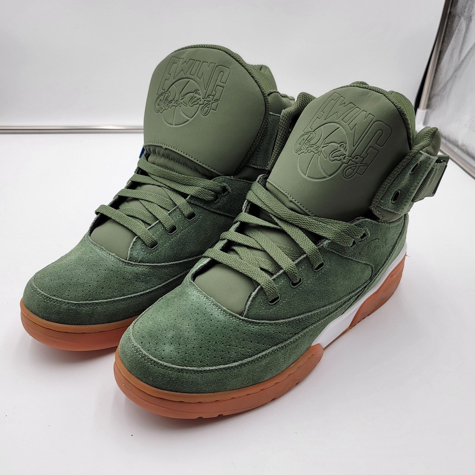Ewing Athletics Ewing Athletics 33 Hi Chive Green/Gum Sz 13 1EW90212-363 Size US 13 / EU 46 - 1 Thumbnail