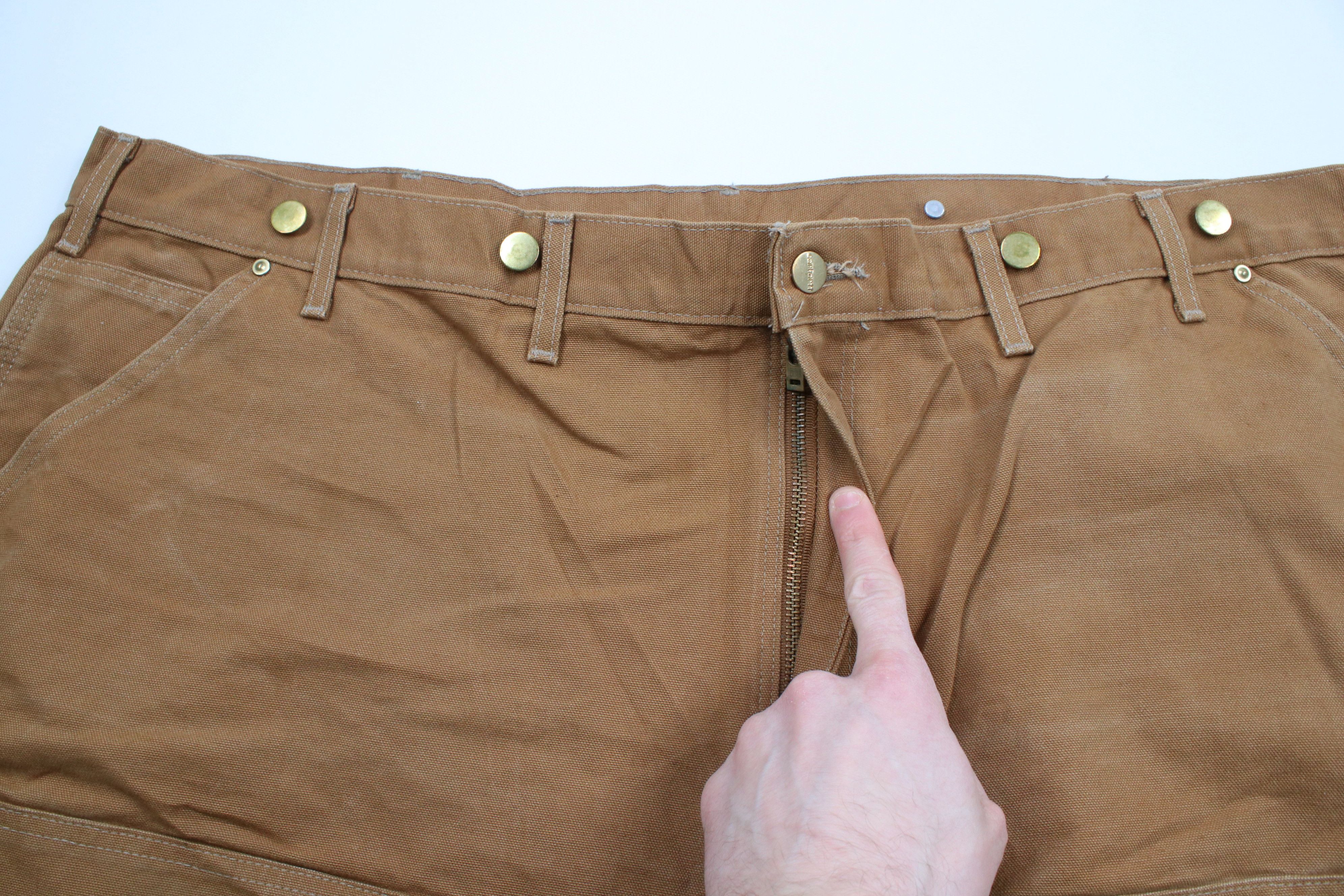 Carhartt × Vintage Carhartt Heavyweight Loose Wide Leg Double Knee Pants USA Size US 44 / EU 60 - 7 Thumbnail