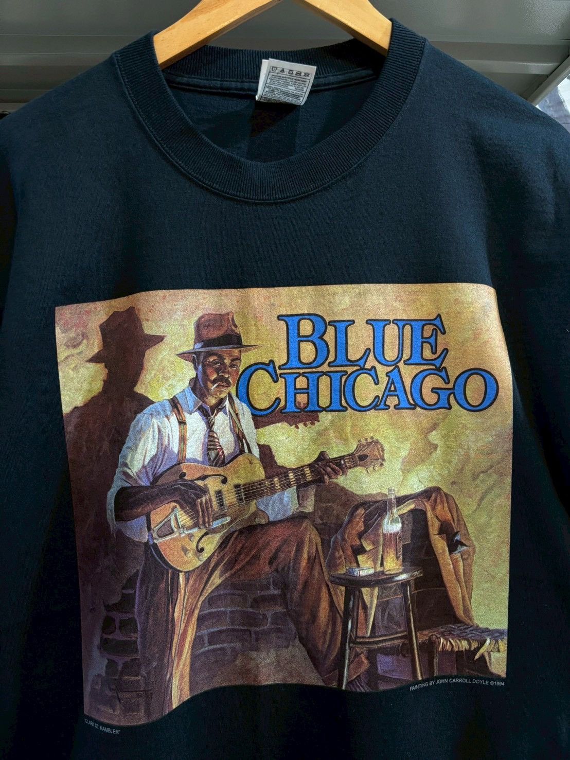 Band Tees Blue Chicago Size US L / EU 52-54 / 3 - 6 Thumbnail