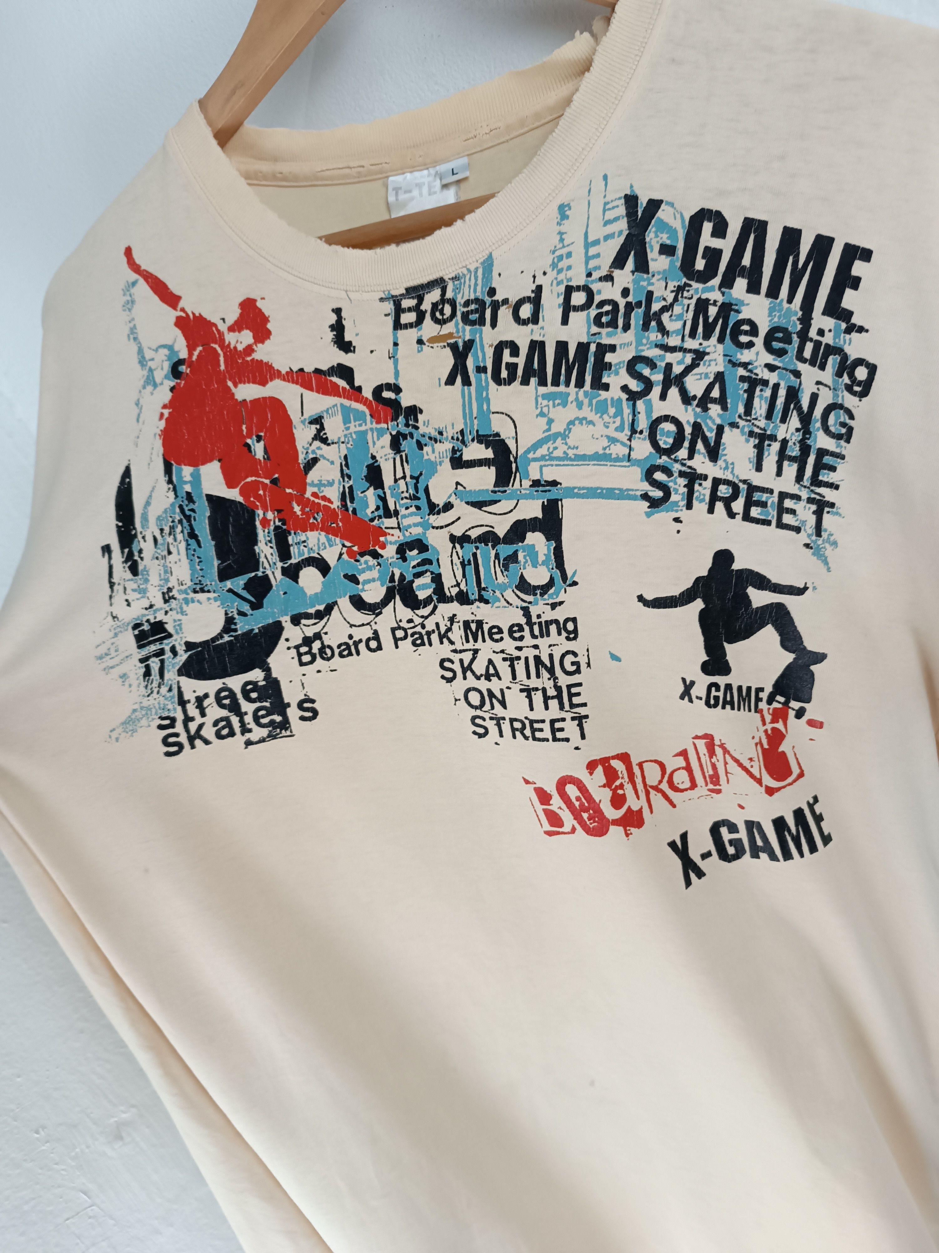 Vintage THRASH FADED VINTAGE 2000s X-GAME SKATEBOARDING Y2K HAWK LGB Size US M / EU 48-50 / 2 - 8 Thumbnail