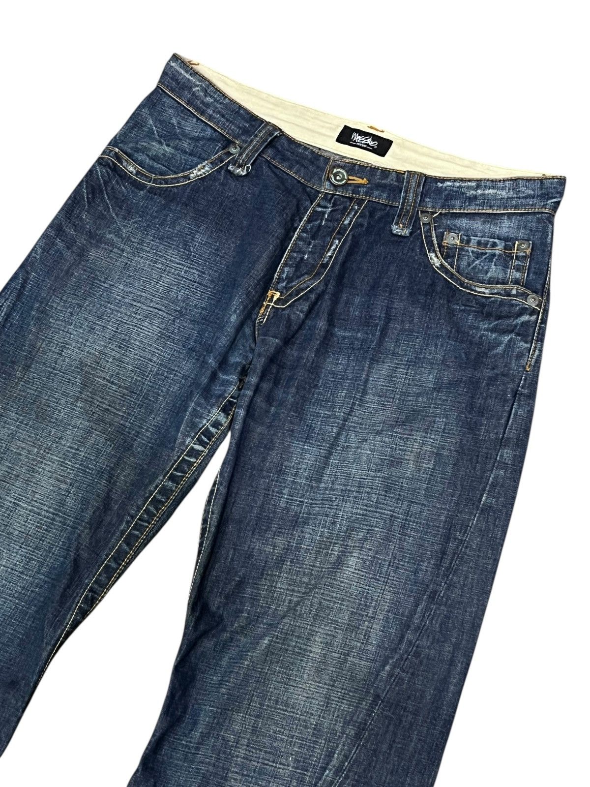 Mossimo Vintage Mossimo Super Flare Wide Leg Jeans Y2K Size US 32 / EU 48 - 5 Thumbnail