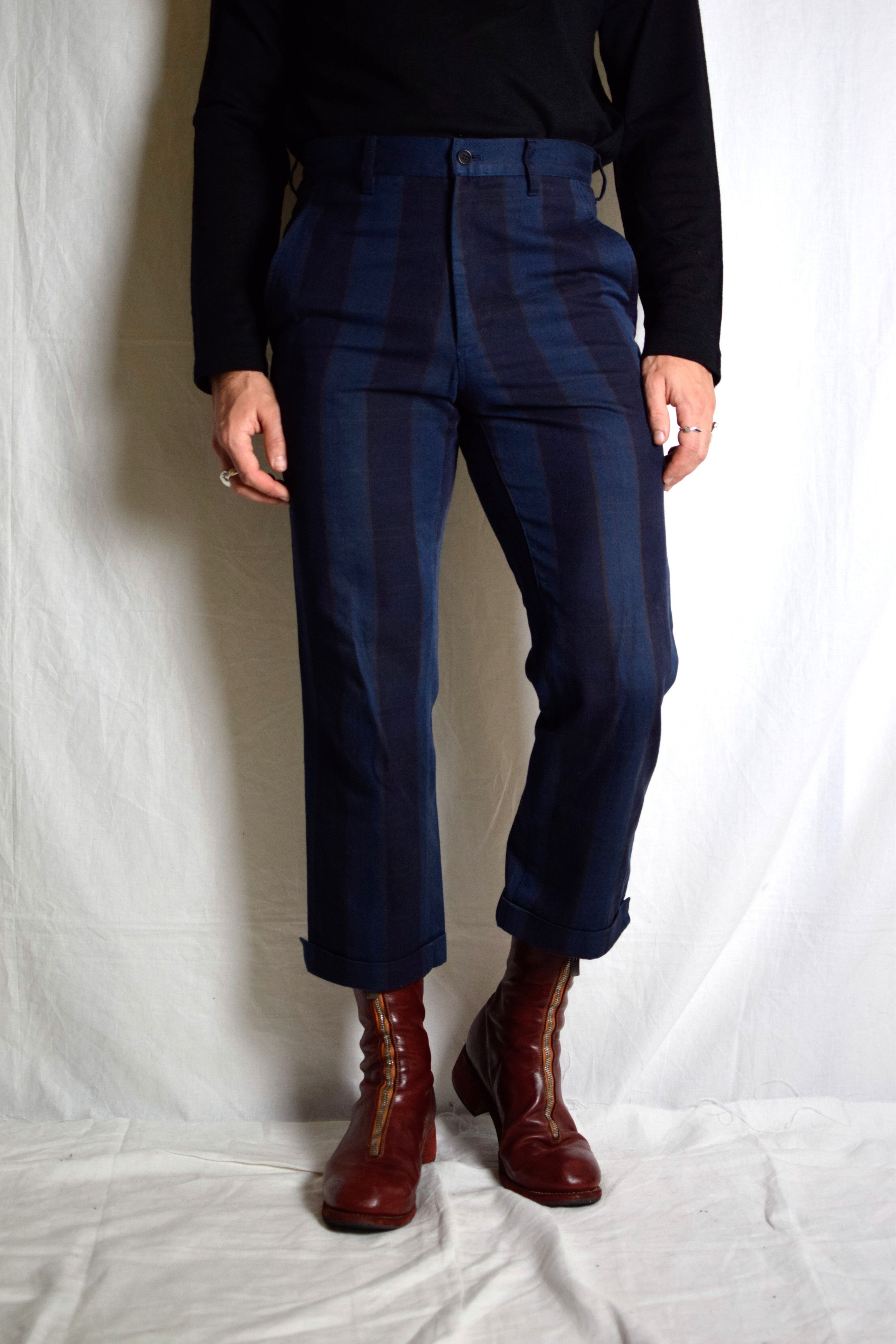 Yohji Yamamoto YYPH AW12 Check Pants - HD-P66-036 Size US 30 / EU 46 - 1 Thumbnail
