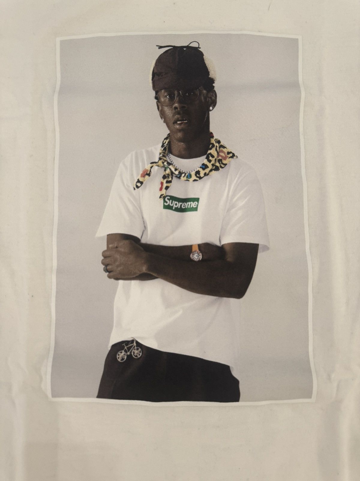 Supreme Supreme Tyler The Creator Photo Tee White Sz S FW24 Used Size US S / EU 44-46 / 1 - 3 Thumbnail