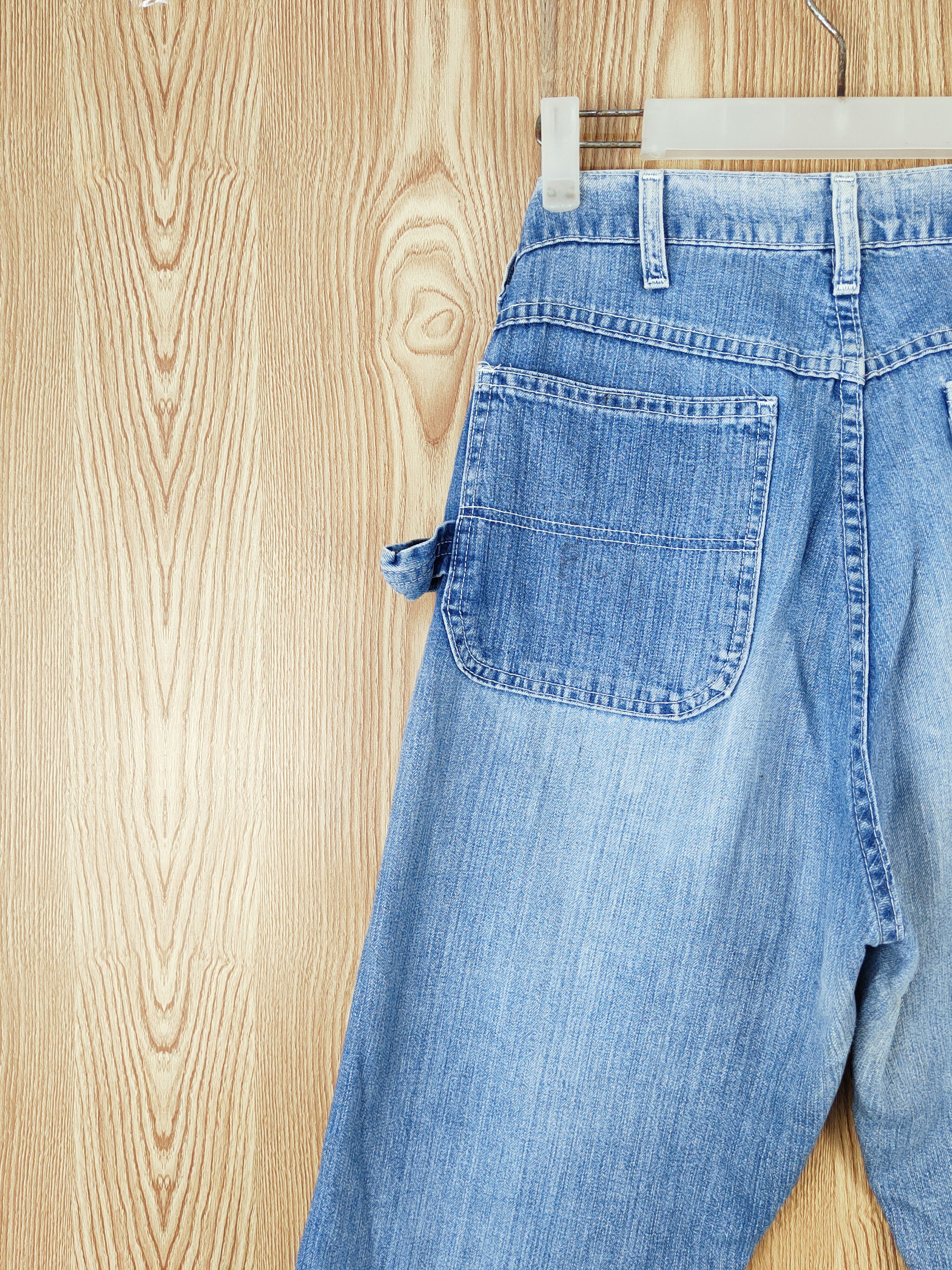 Levi's Worker Levi's vintage Blue Distressed Ripped Jeans #W490 Size US 30 / EU 46 - 8 Thumbnail