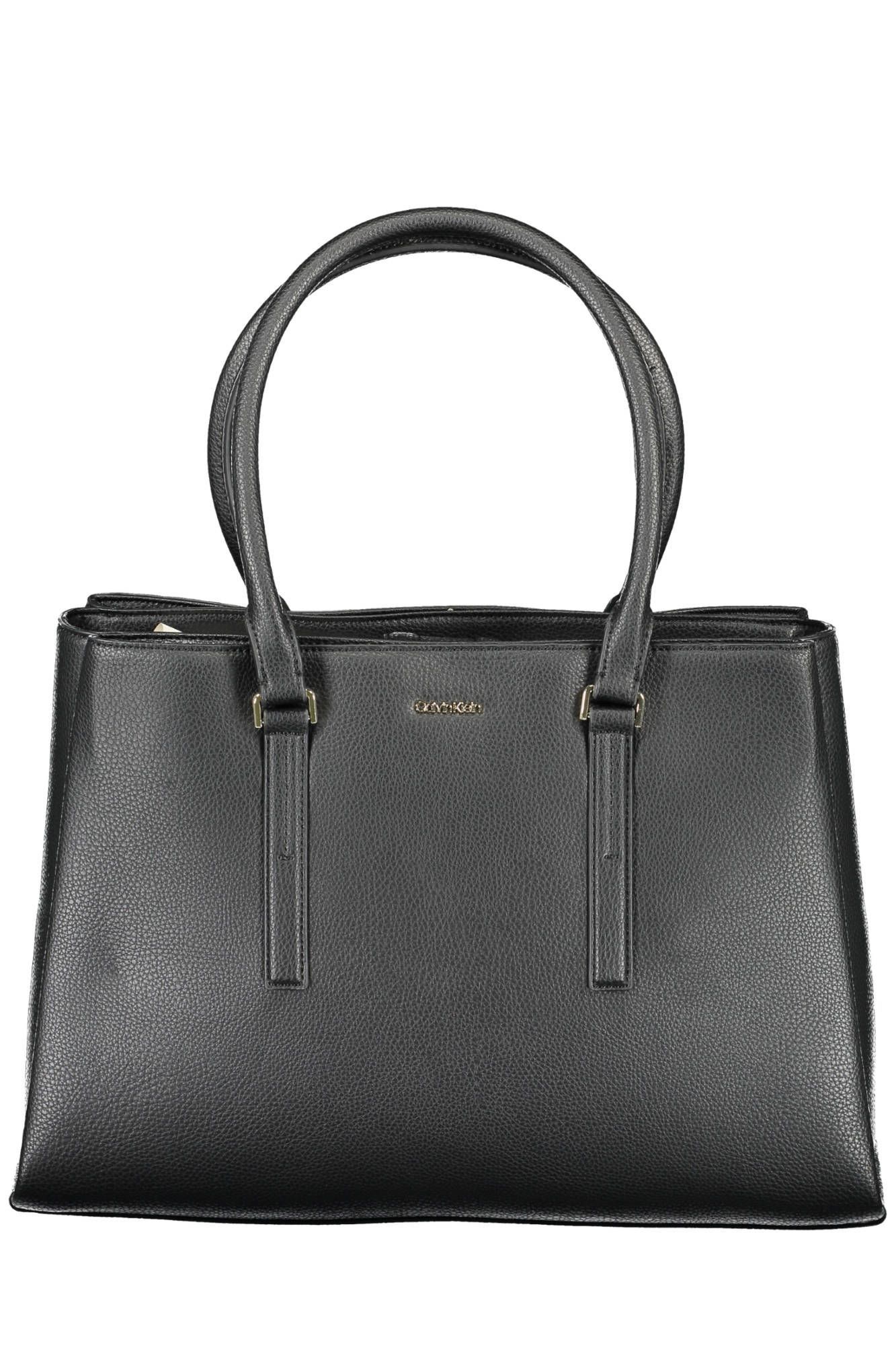 Calvin Klein Black Polyester Women Women's Handbag Size ONE SIZE - 1 Thumbnail