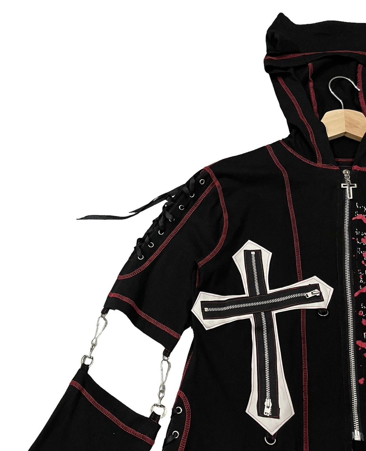 If Six Was Nine Reach Keystation Bondage Punk Seditionaries Bunny Hoodie Size S / US 4 / IT 40 - 5 Thumbnail