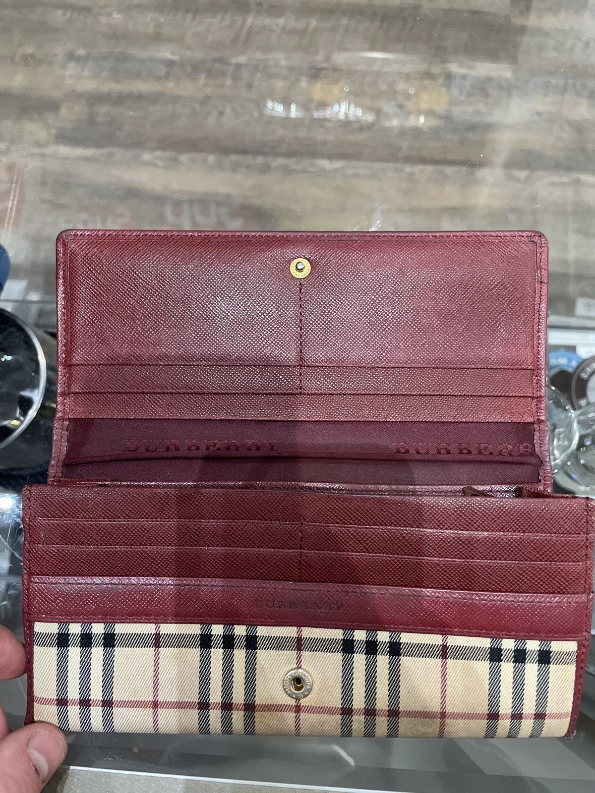 Burberry Burberry Nova Check Continental Long Wallet Size ONE SIZE - 2 Thumbnail