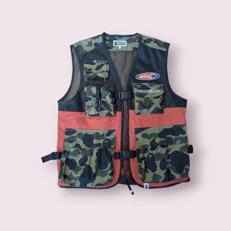 Bape BAPE Sleeveless Hunting Jacket - Size XL Size US XL / EU 56 / 4 - 1 Thumbnail