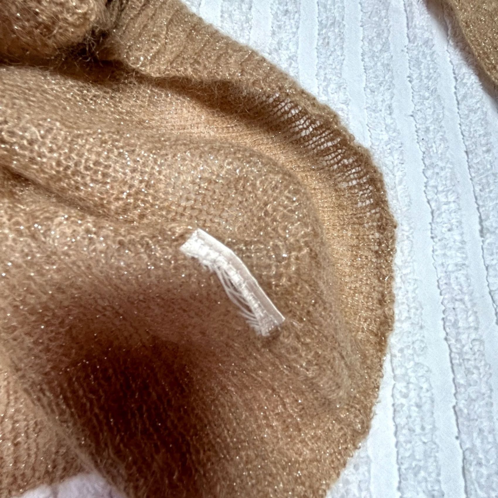 Anthropologie Anthropologie Charlie & Robin Women's Cardigan Sweater V-Neck Beige Size XS Size XS / US 0-2 / IT 36-38 - 8 Thumbnail