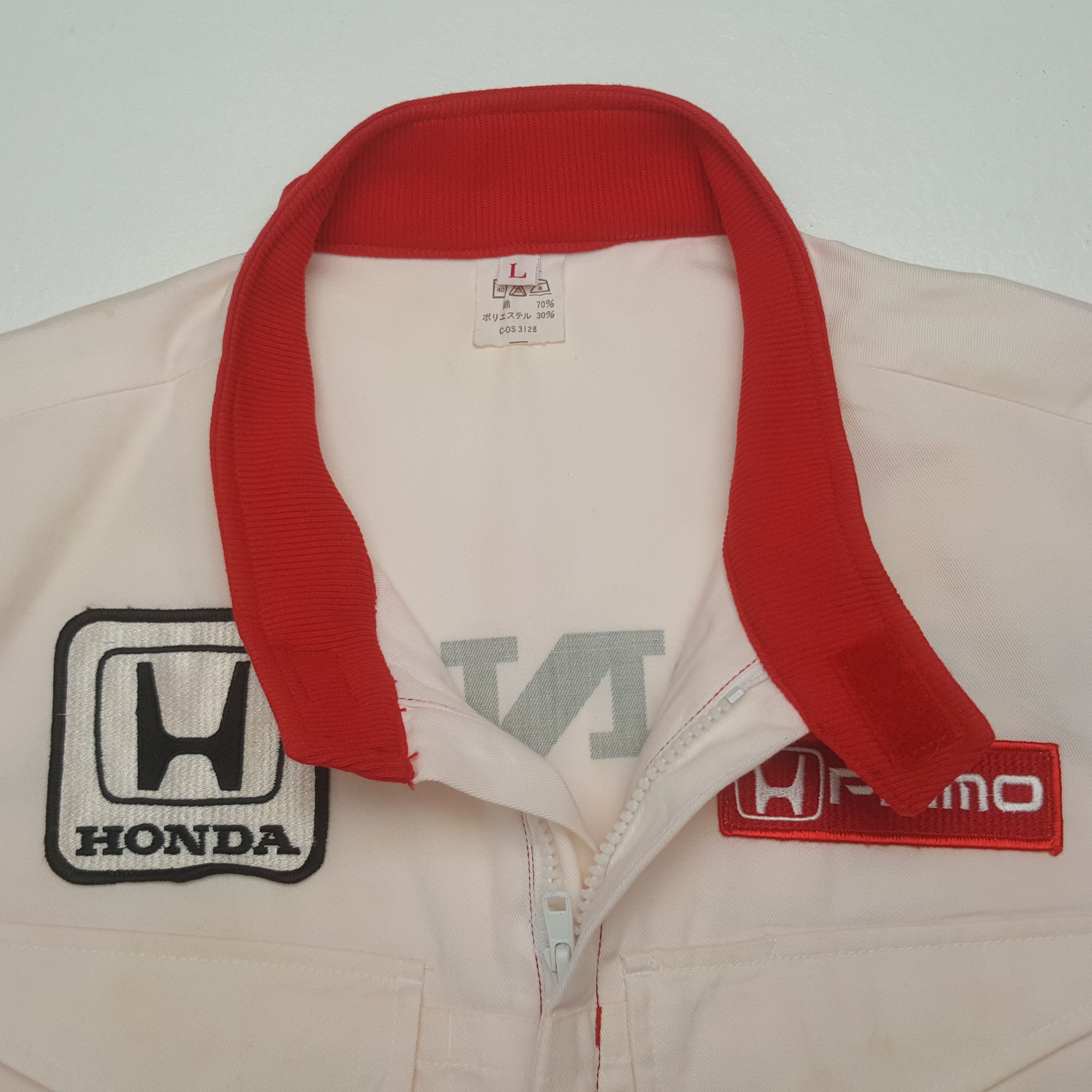 Honda Vintage Honda Primo Racing Coverall Jacket C308N29 Size US S / EU 44-46 / 1 - 9 Thumbnail