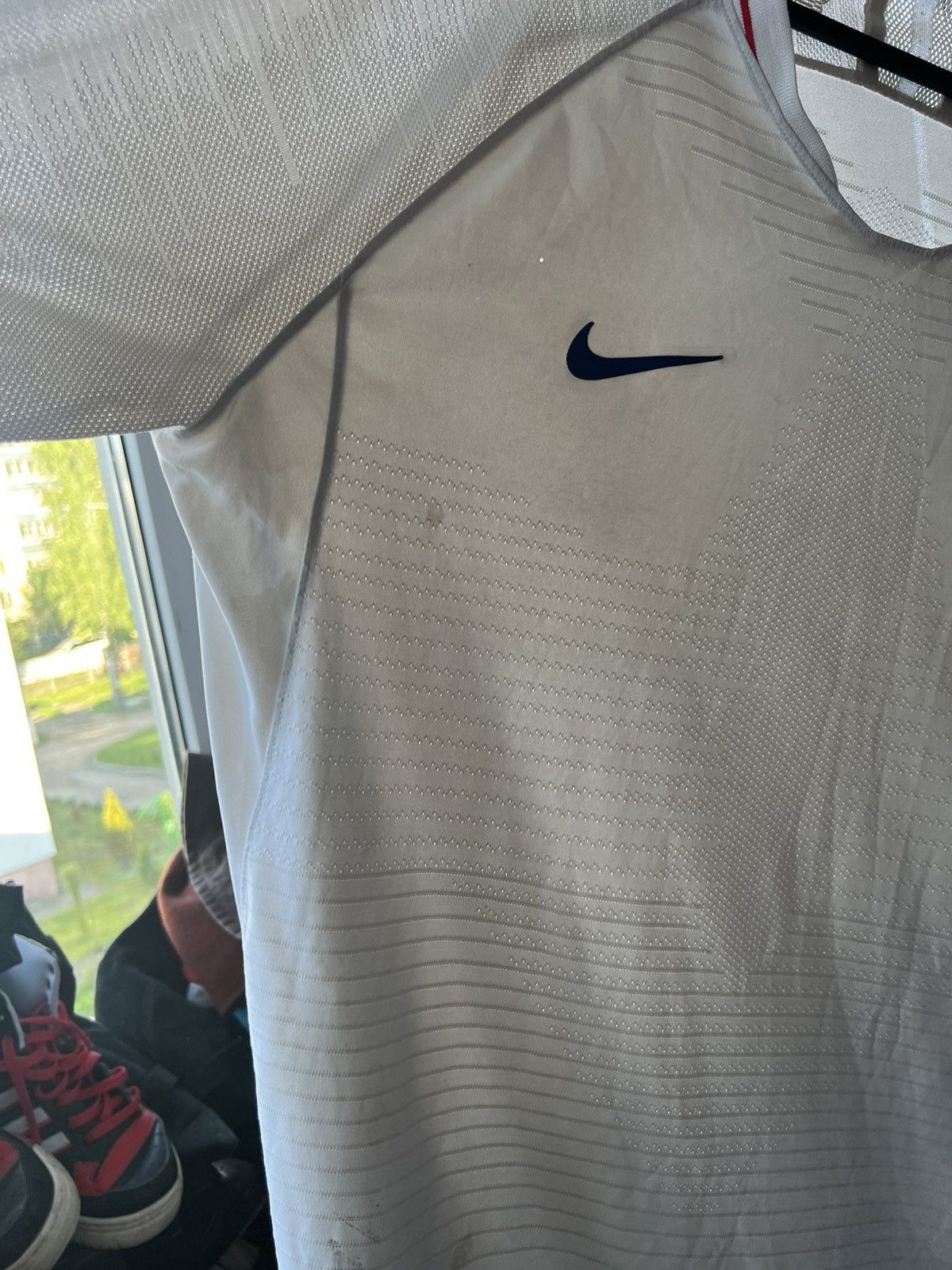 Nike 2018/19 ENGLAND TEAM HOME PLAYER ISSUED SOCCER JERSEY Size US XL / EU 56 / 4 - 15 Thumbnail