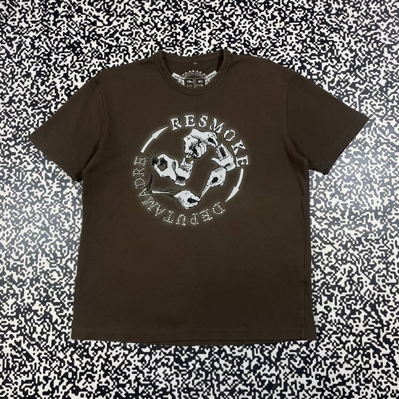 Vintage Y2K DE PUTA MADRE Drugs Resmoke Rare T-shirt