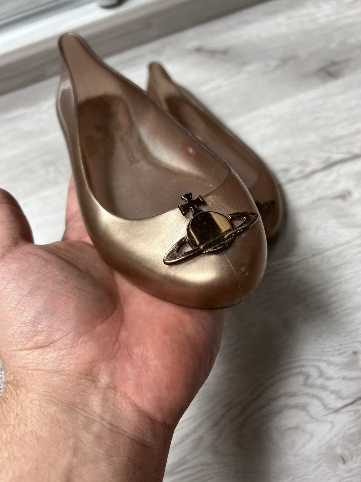 Melissa × Vivienne Westwood Vivienne Westwood × Melissa Anglomania Ballet Flats Sz 35/36 Size US 5.5 / IT 35.5 - 3 Thumbnail