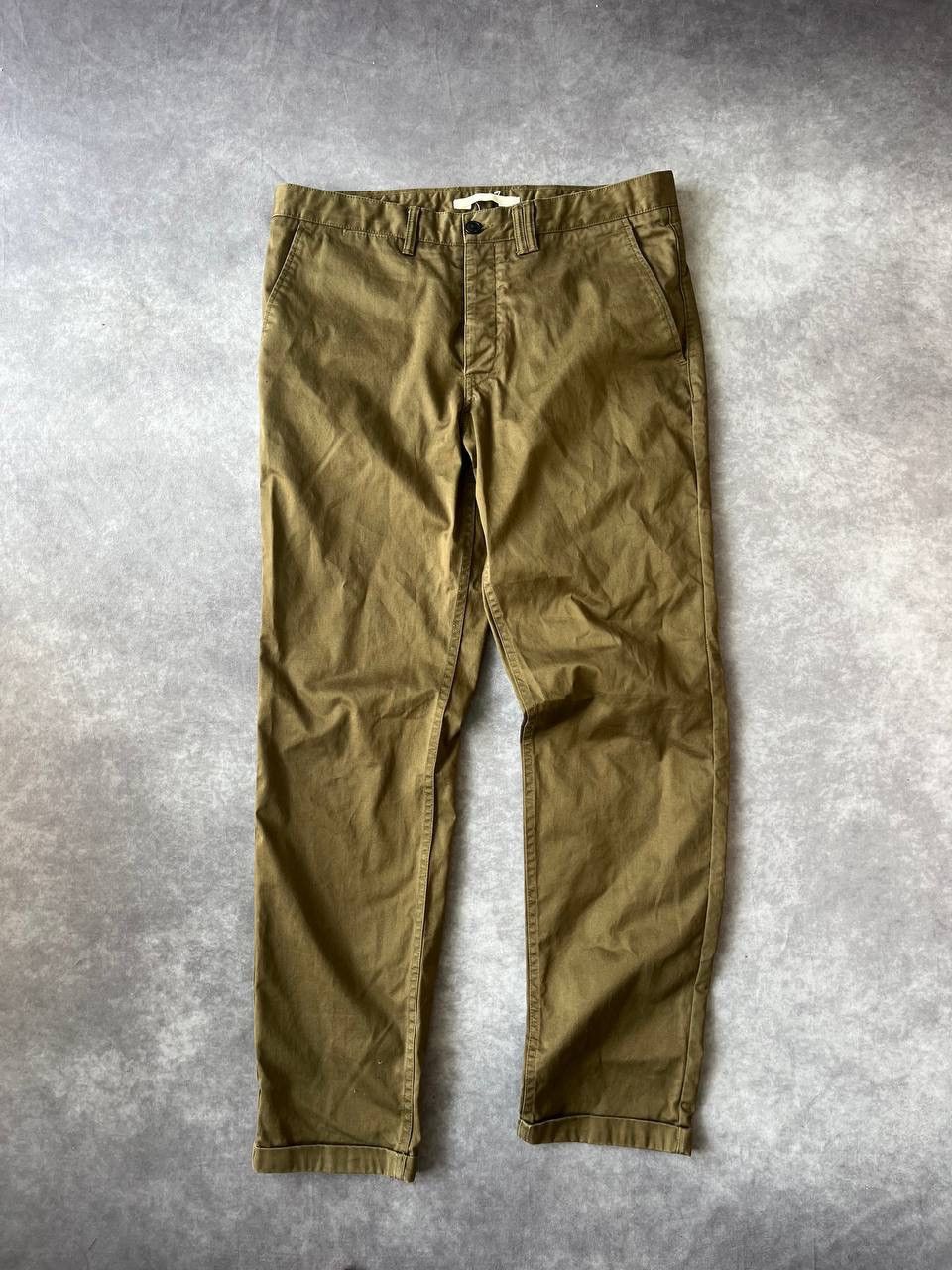 Other Norse Projects Aros Heavy Chino Pants Khaki Size 34 Size US 34 / EU 50 - 1 Thumbnail