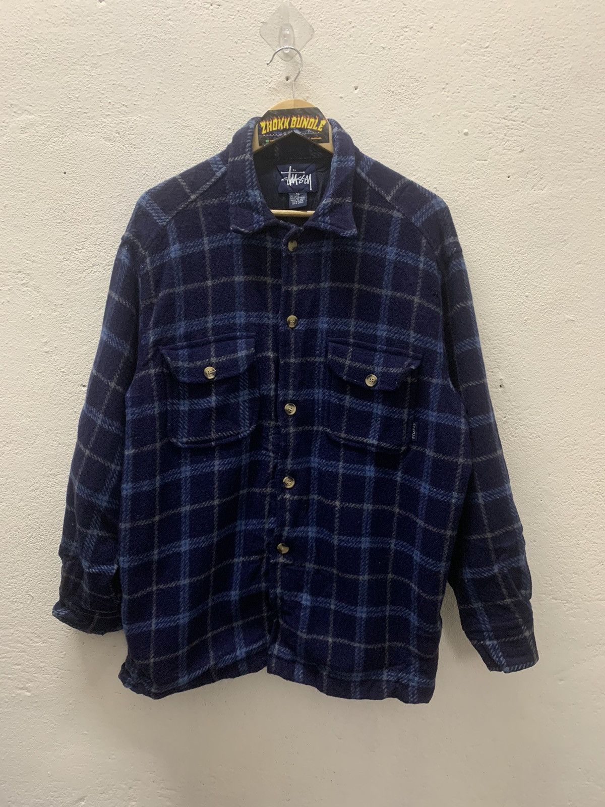 ジャケット・アウター stussy patta Boiled Wool Overshirt stu-311042.jpg