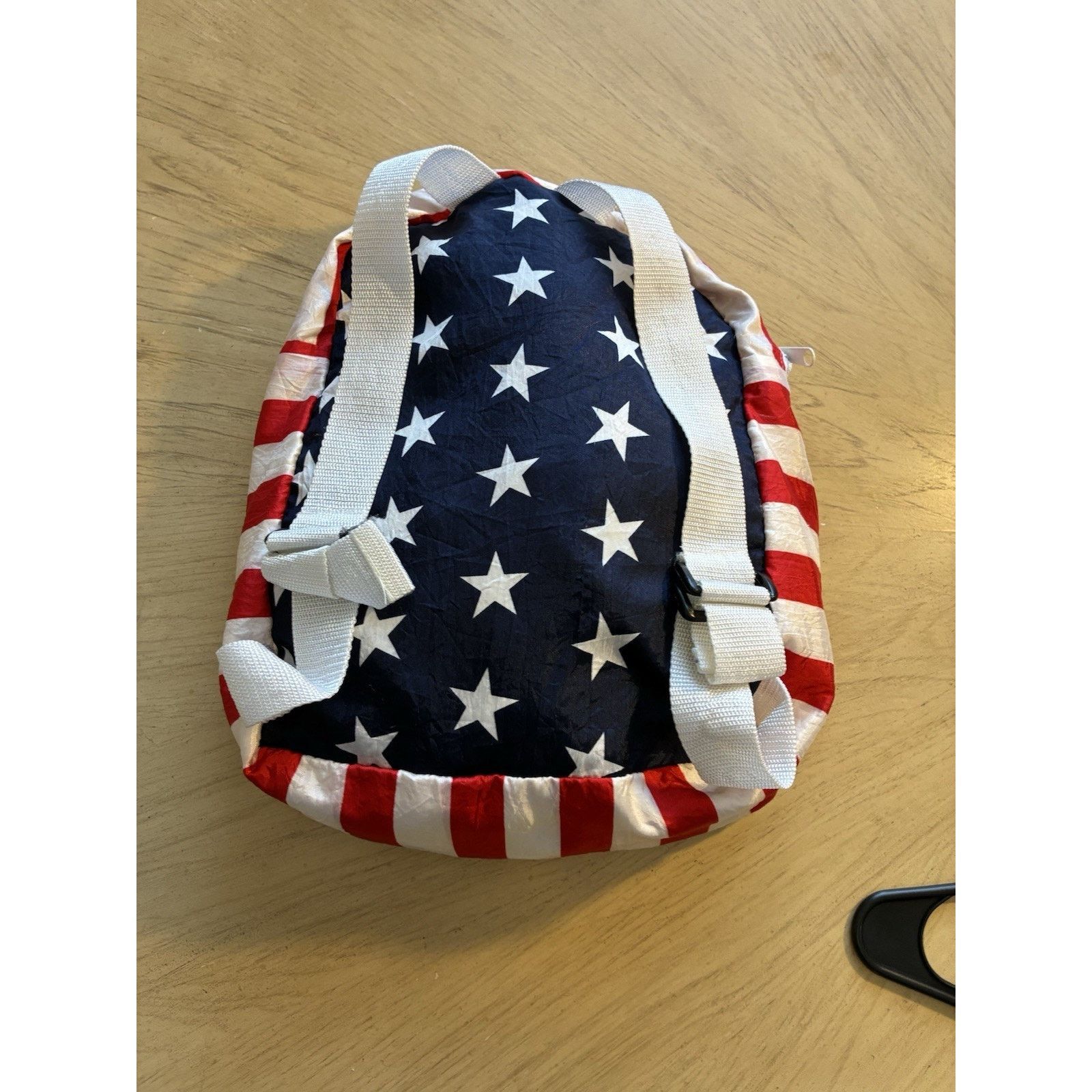 Other VTG 80s USA Flag Jacket Convert Backpack Parachute America L Size US L / EU 52-54 / 3 - 4 Thumbnail