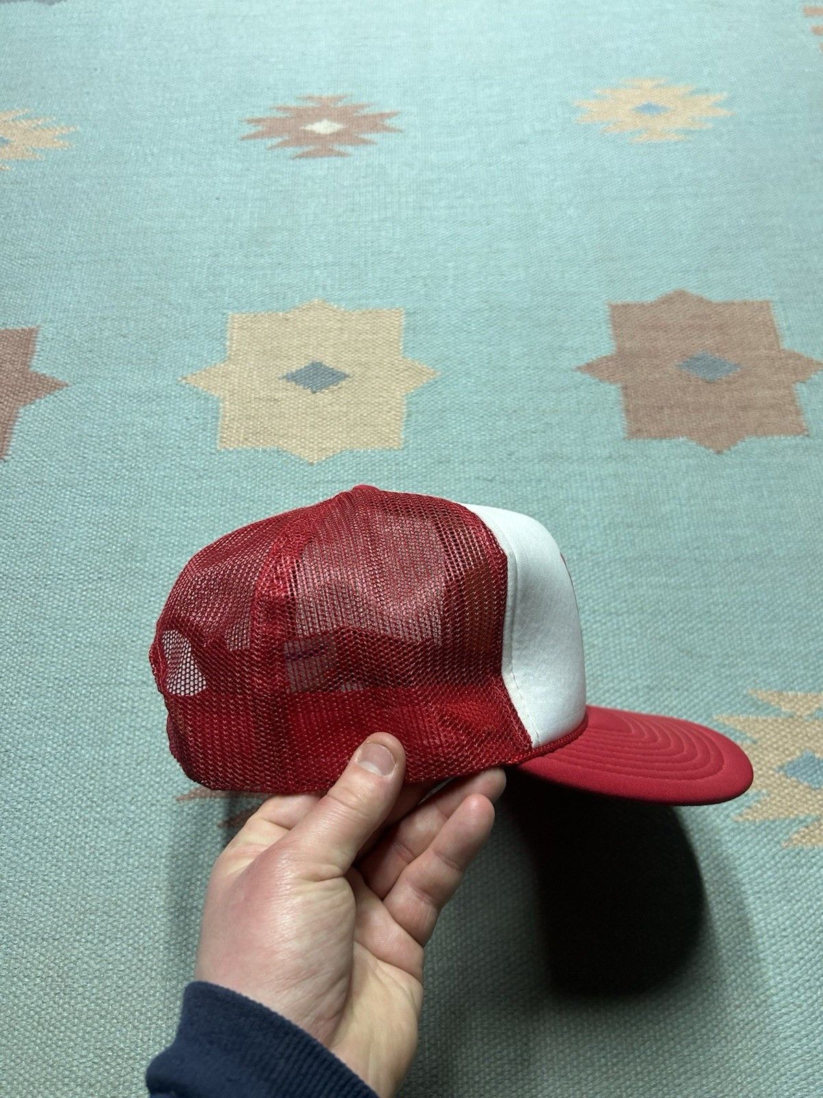 Vintage Vintage trucker hat mesh farmall f-20 tractor farm snapback Size ONE SIZE - 9 Thumbnail