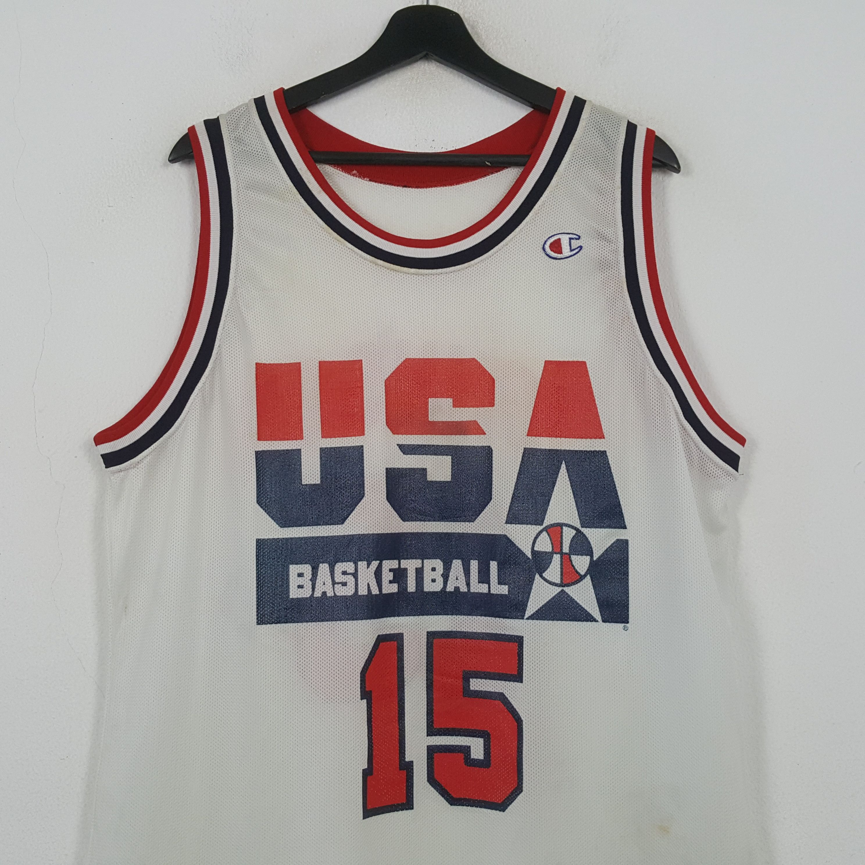 Champion Johnson USA Basketball Team Jersey RR6 Size US XL / EU 56 / 4 - 2 Thumbnail