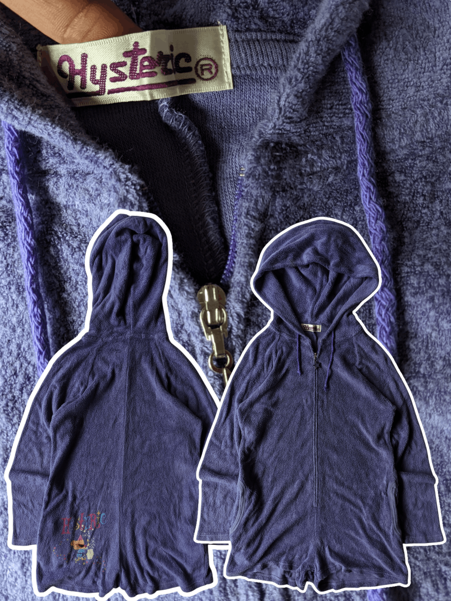 Hysteric Glamour × Vintage Vintage Hysteric Mini by Hysteric Glamour hoodie Size US XS / EU 42 / 0 - 1 Thumbnail