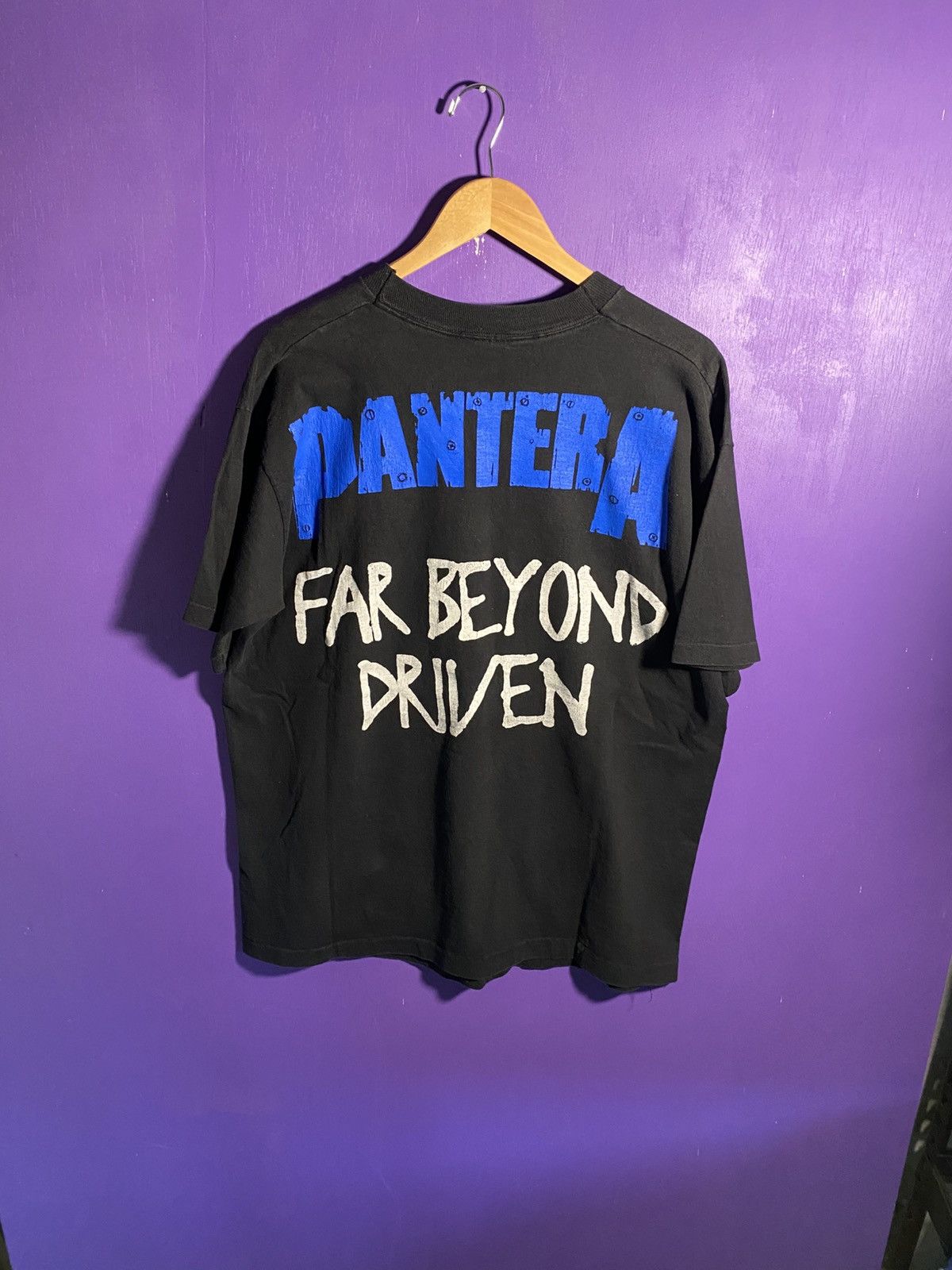 Band Tees Vintage 90s Pantera far beyond driven AOP tour tee Size US XL / EU 56 / 4 - 2 Thumbnail