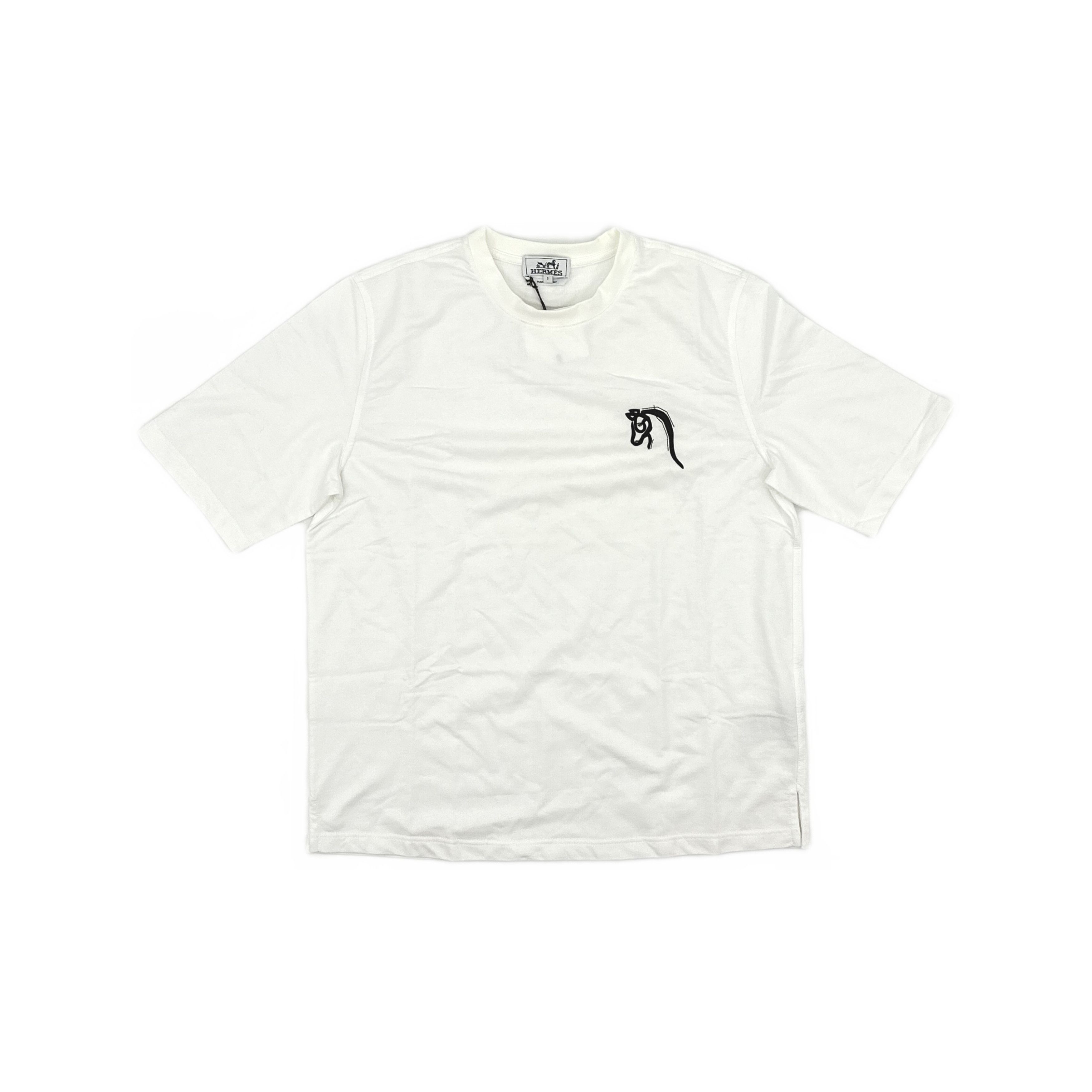 Hermes Hermes Logo Patch T-Shirt Size S Size US S / EU 44-46 / 1 - 1 Thumbnail