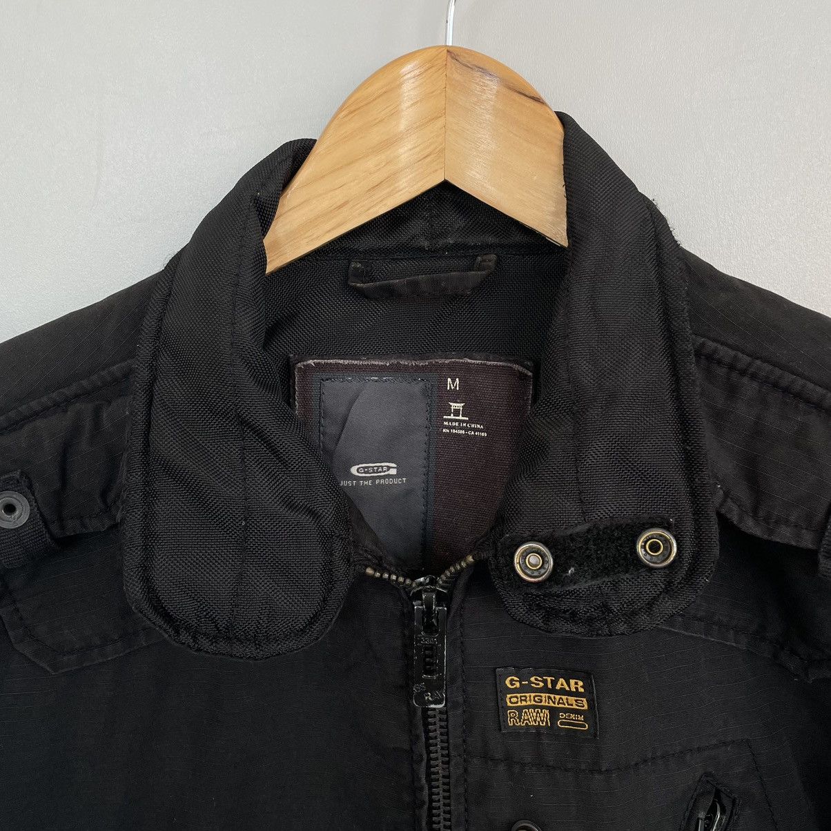 G-Star Vintage denim moto jacket g-star raw y2k Size US M / EU 48-50 / 2 - 6 Thumbnail