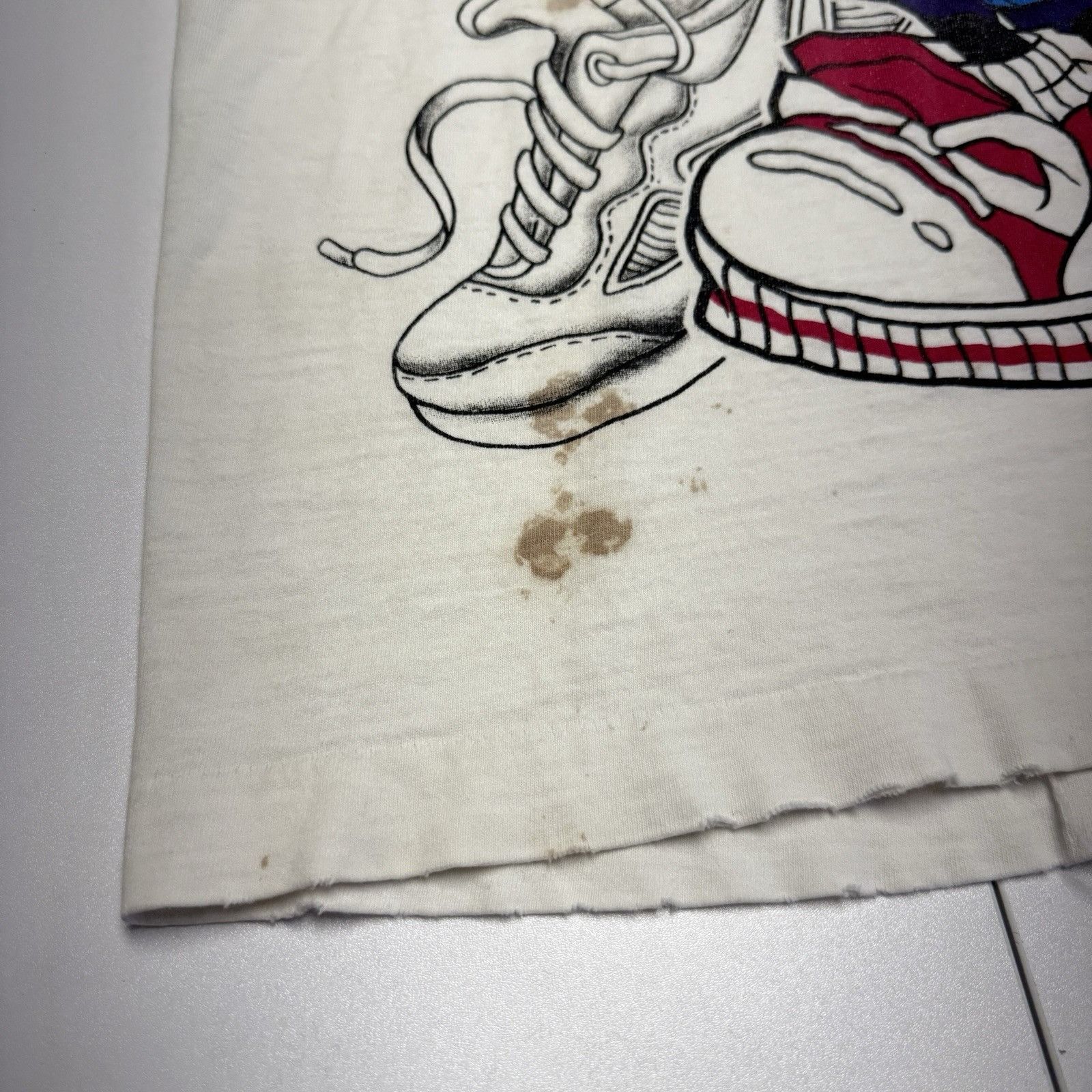 Disney Vintage 90s Mickey Mouse Hip Hop T Shirt Mens XL OSFA Unlimi Size US XXL / EU 58 / 5 - 6 Thumbnail