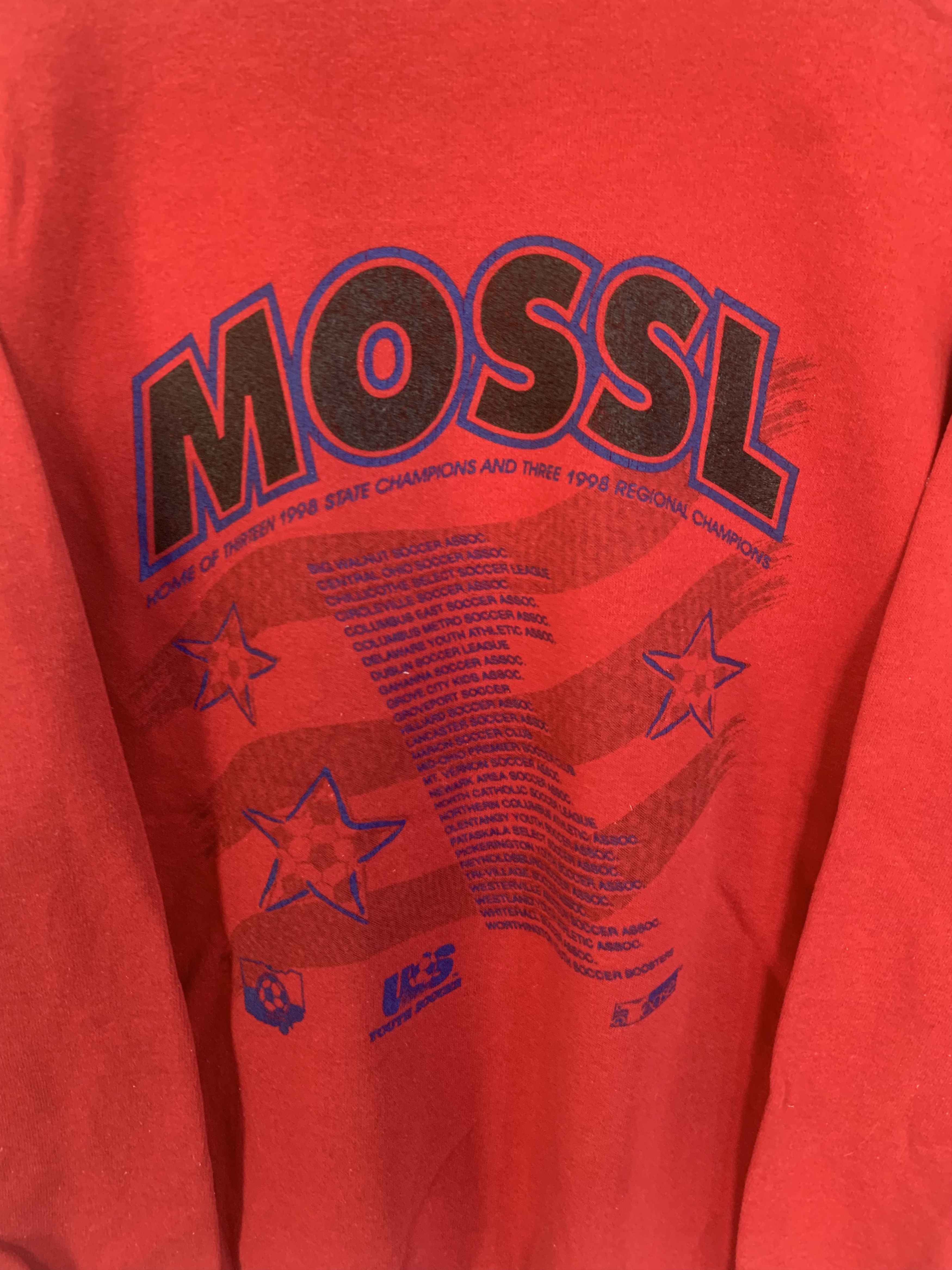 Vintage Vintage Mid Ohio Select Soccer League Sweatshirt Size US M / EU 48-50 / 2 - 6 Thumbnail